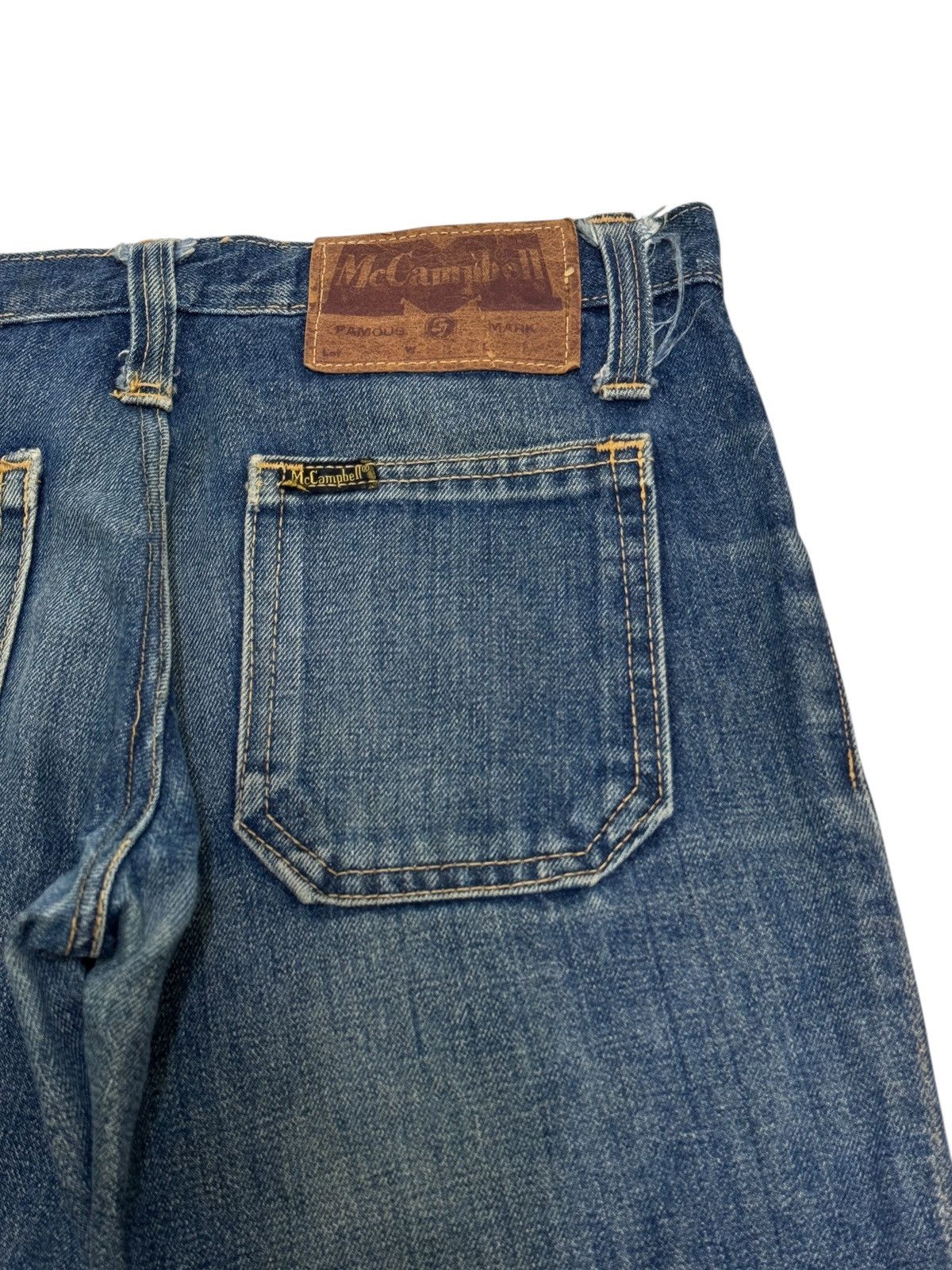 Hysteric Glamour Mc Campbell Release Hem Flare Denim Shorter Inseam Fit Size US 30 / EU 46 - 13 Thumbnail