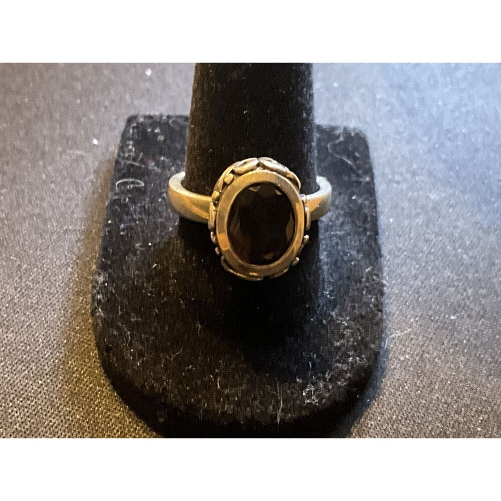 Other 925 Sterling Silver Amethyst Ring Size 8 Size ONE SIZE - 1 Thumbnail