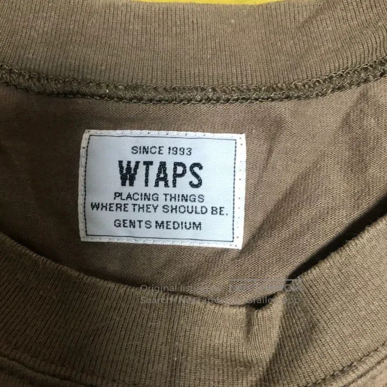 Wtaps Wtaps Brown short sleeves Size US M / EU 48-50 / 2 - 4 Thumbnail