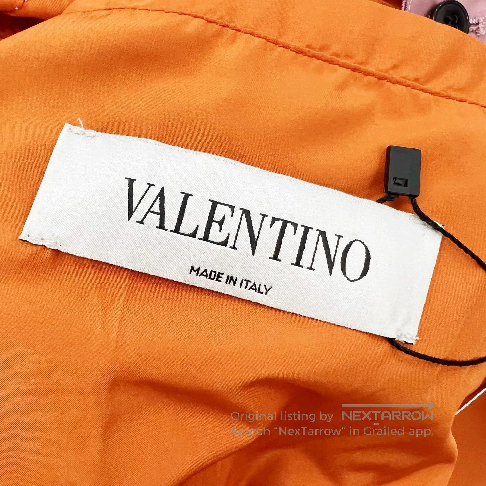 Valentino Valentino Printed Logo Pilot Zip Jacket. Size US L / EU 52-54 / 3 - 7 Thumbnail