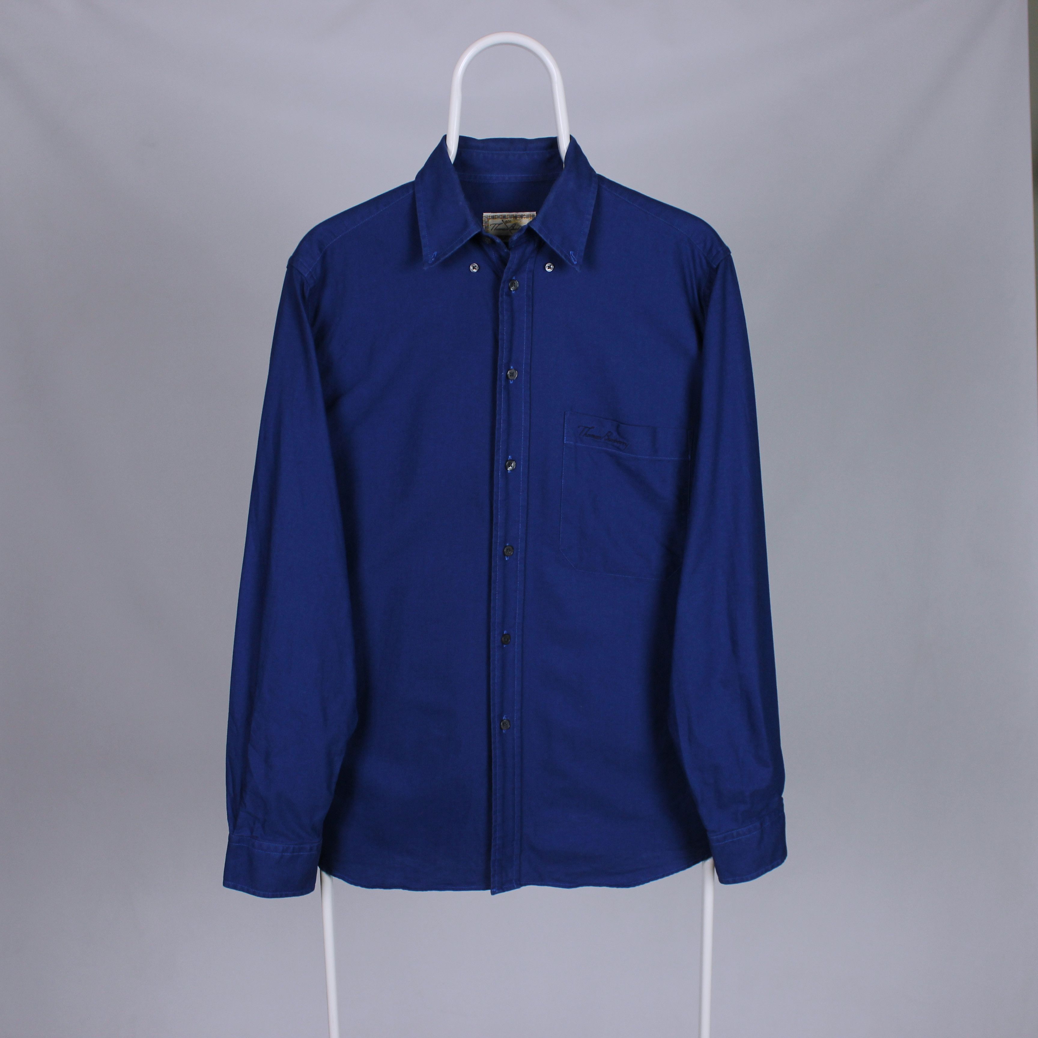Burberry Thomas Burberry vintage buttons ups shirt rarity S M Size US M / EU 48-50 / 2 - 2 Thumbnail