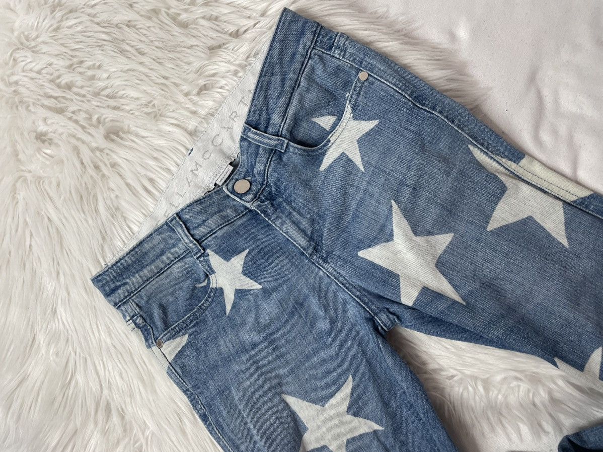 Stella McCartney skinny slim jeans Stella McCartney Ankle Grazer Star Size 26" / US 2 / IT 38 - 6 Thumbnail