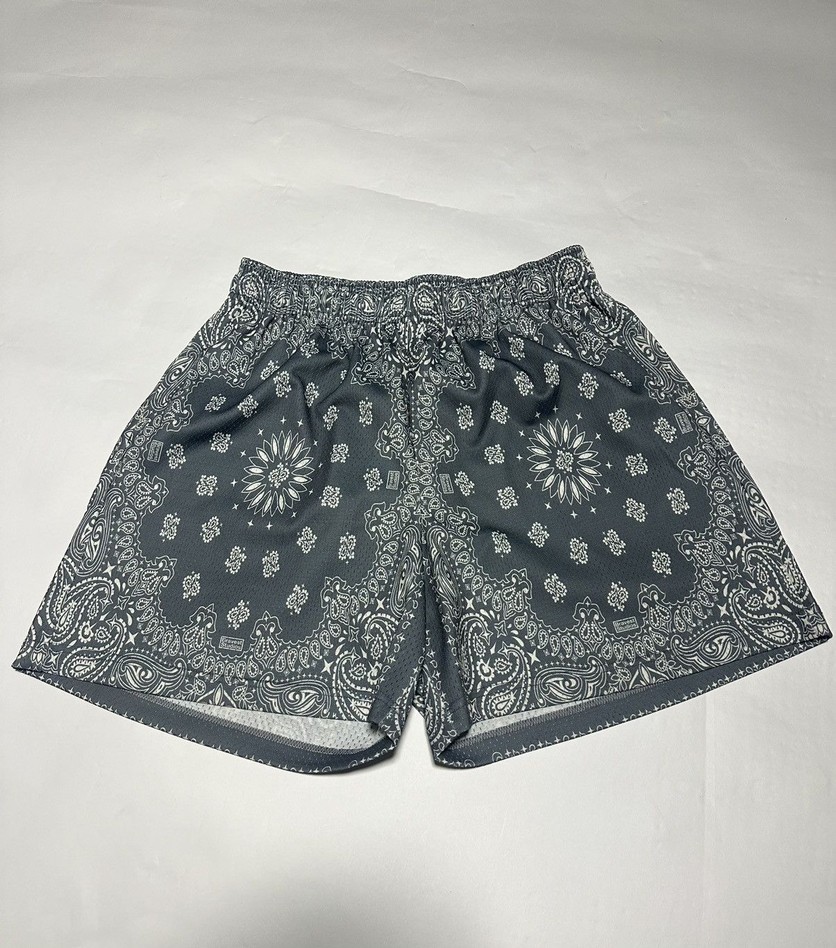 Bravest Studios Grey Paisley Bravest Studios Shorts Size US 34 / EU 50 - 1 Thumbnail