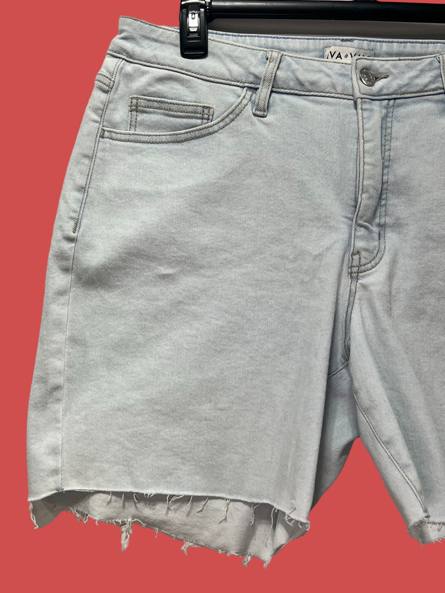Other Ava & Viv - Women's High-Rise Bermuda Jean Shorts - 7in inse Size 38" / US 16 / IT 52 - 13 Thumbnail