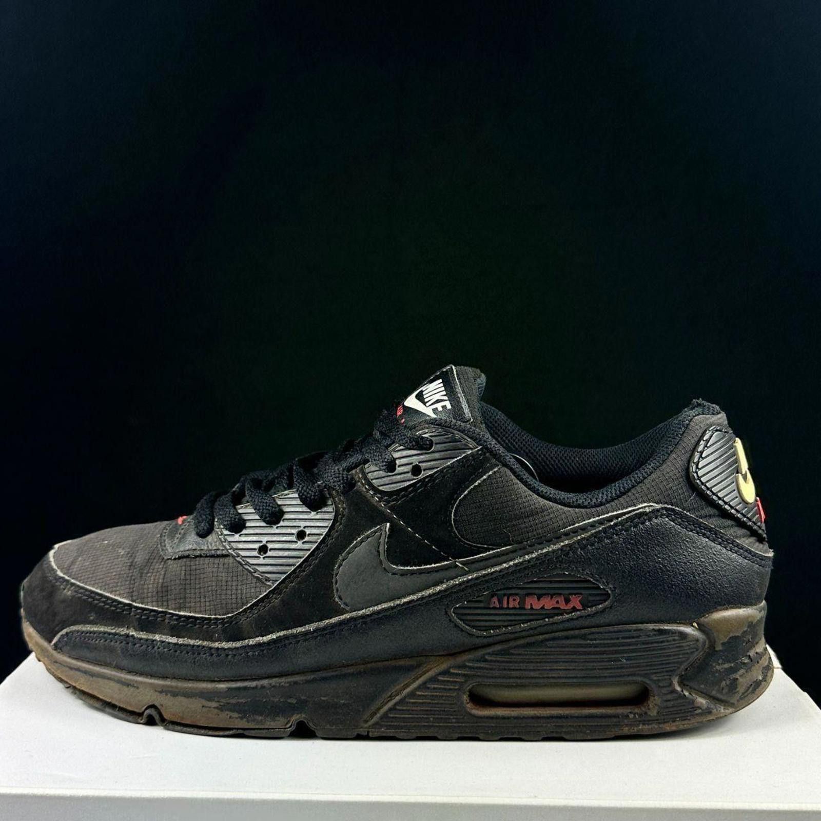 Nike ⛓️ RUGGED TRIPLE BLACK NIKE AIR MAX 90 ⛓️ Size US 11 / EU 44 - 1 Thumbnail