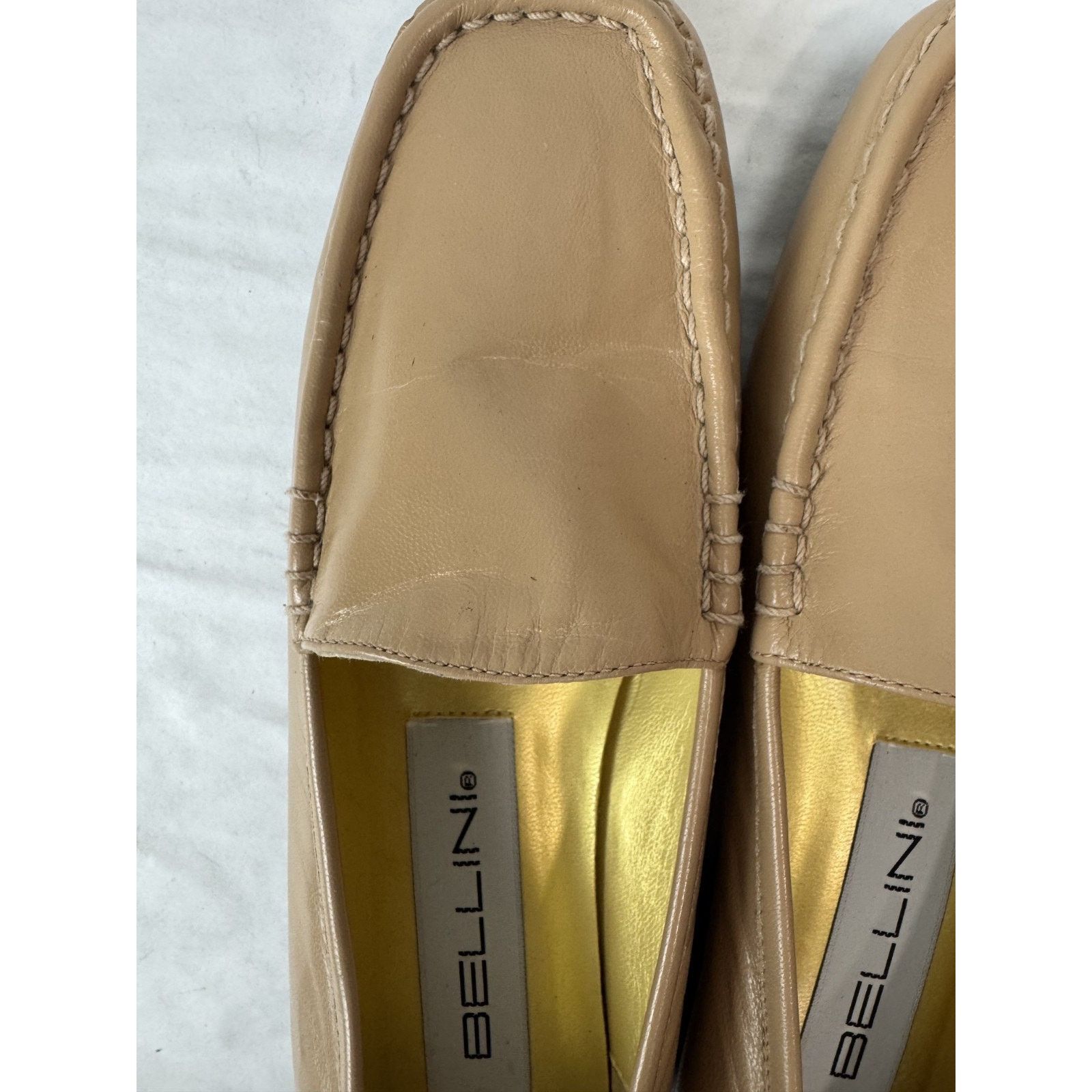 Other Bellini Genuine Leather Loafer Shoes Tan Flats Preppy 5.5 Size US 5.5 / IT 35.5 - 9 Thumbnail