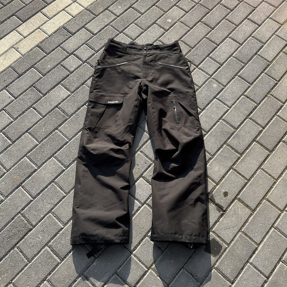 image of Outdoor Life x Patagonia Snowshot H2No Gorpcore Gore Tex Ski Pants in Black, Men's (Size 34)