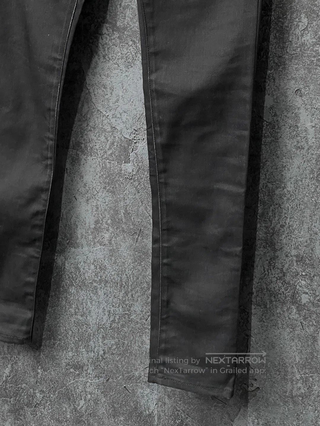 Saint Laurent Paris Saint Laurent Black Cotton Jeans. Size US 34 / EU 50 - 4 Thumbnail