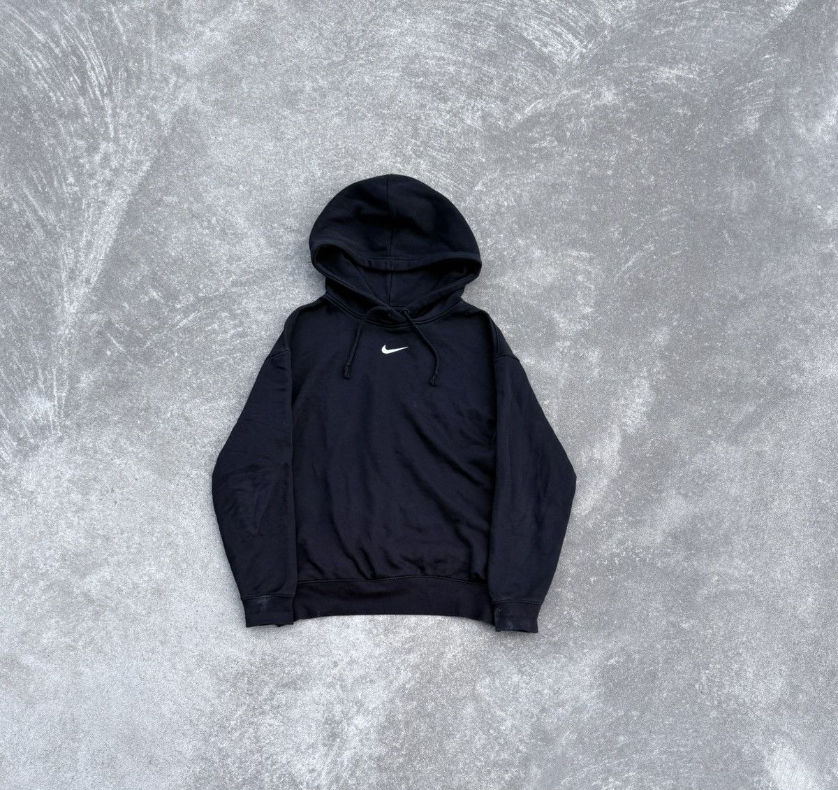 Other Vintage Nike swoosh avantgarde streetwear oversize hoodie Size XS / US 0-2 / IT 36-38 - 1 Thumbnail