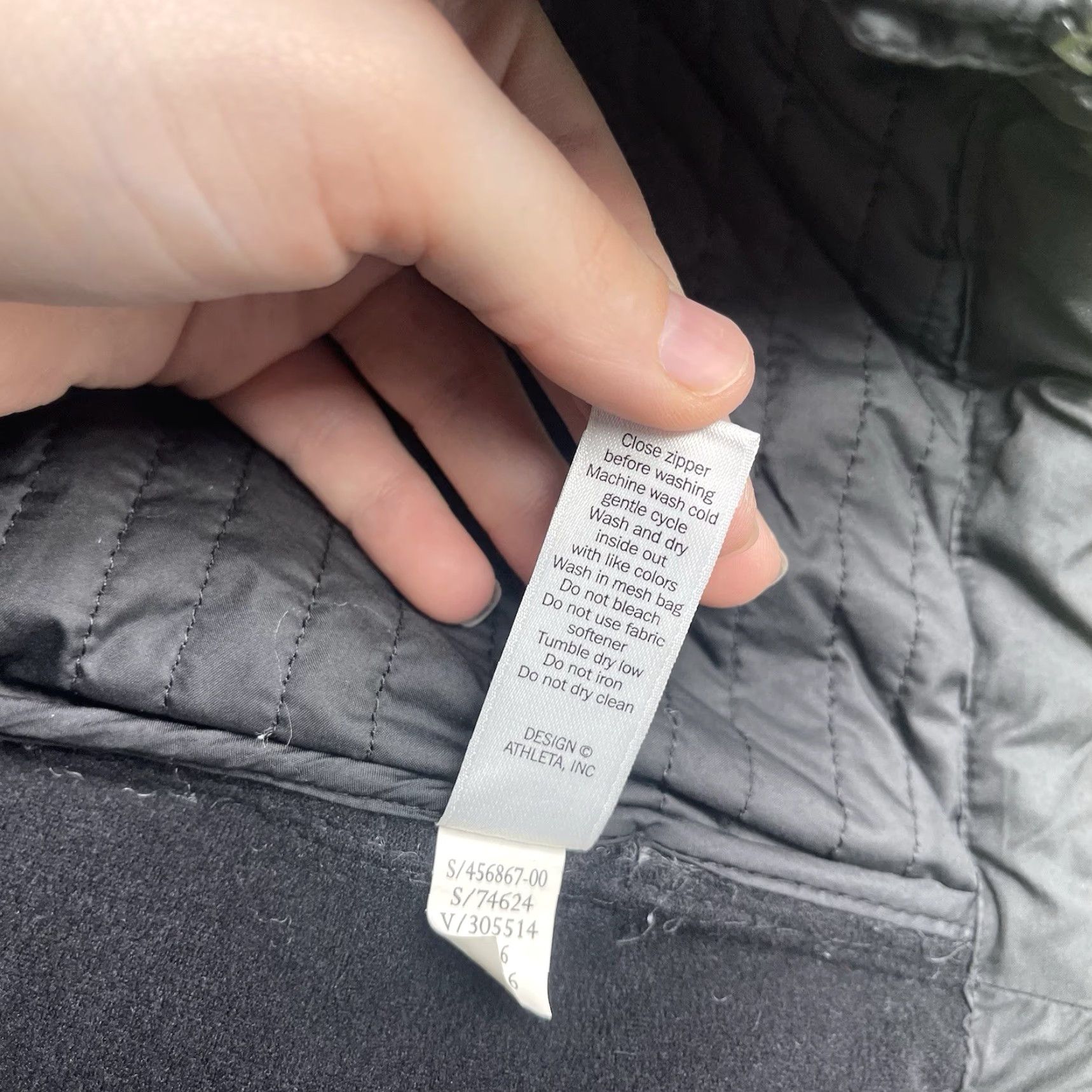 Athleta Athleta Jacket Womens XS Charcoal Black Cold Weather Sprinter Outdoors Hiking Travel Womens Size XS / US 0-2 / IT 36-38 - 5 Thumbnail
