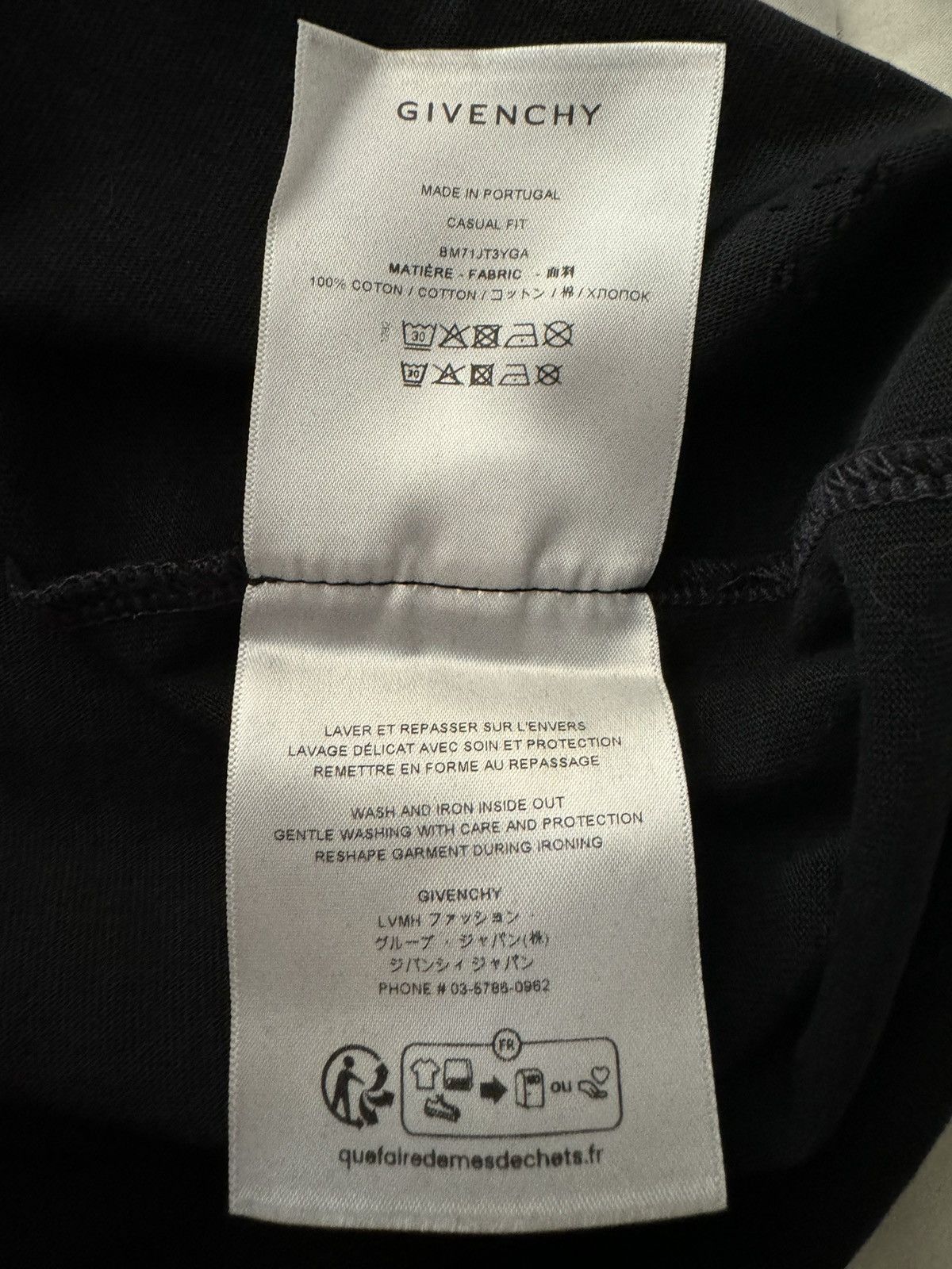Givenchy Givenchy Casual Fit T-shirt Size US S / EU 44-46 / 1 - 6 Thumbnail