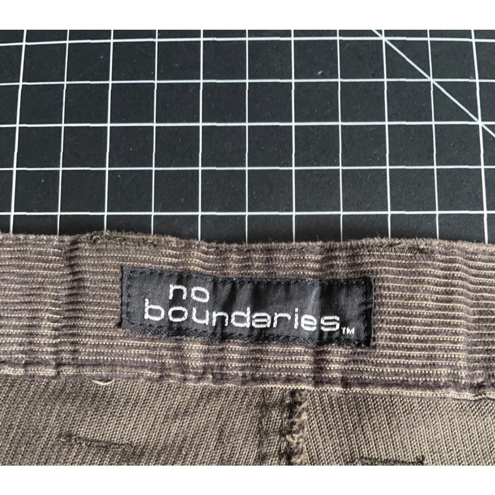 Vintage Men's Baggy Fit Corduroy Carpenter Pants Olive 34 x 32 Skater Y2K Loose Size US 33 - 3 Thumbnail