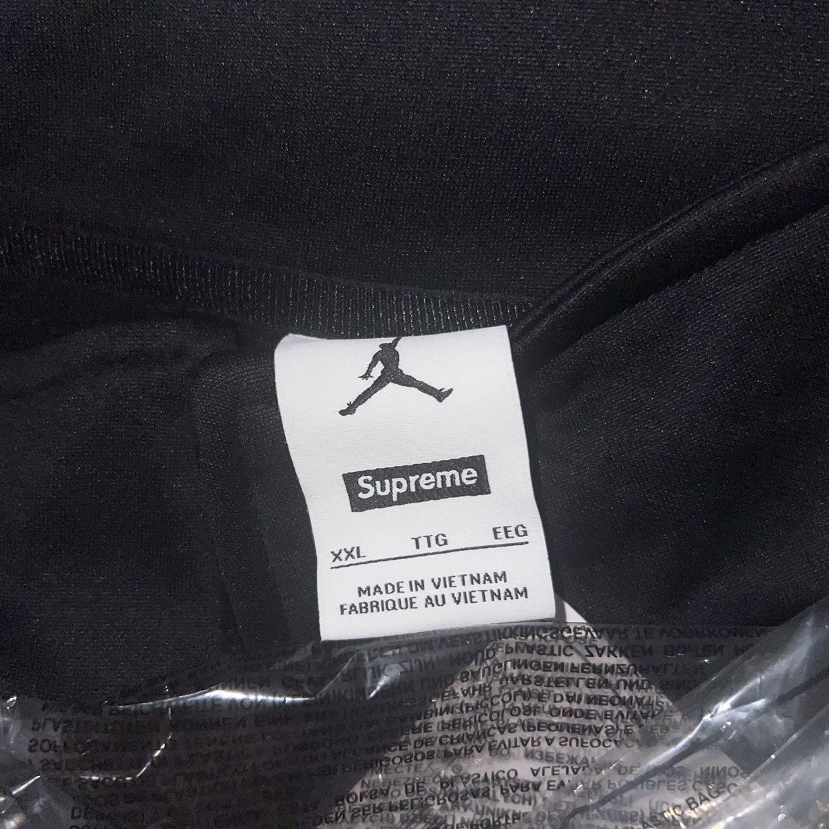 Jordan Brand × Supreme Supreme Jordan Tricot Track Jacket Black Size: XXL Size US XXL / EU 58 / 5 - 6 Thumbnail