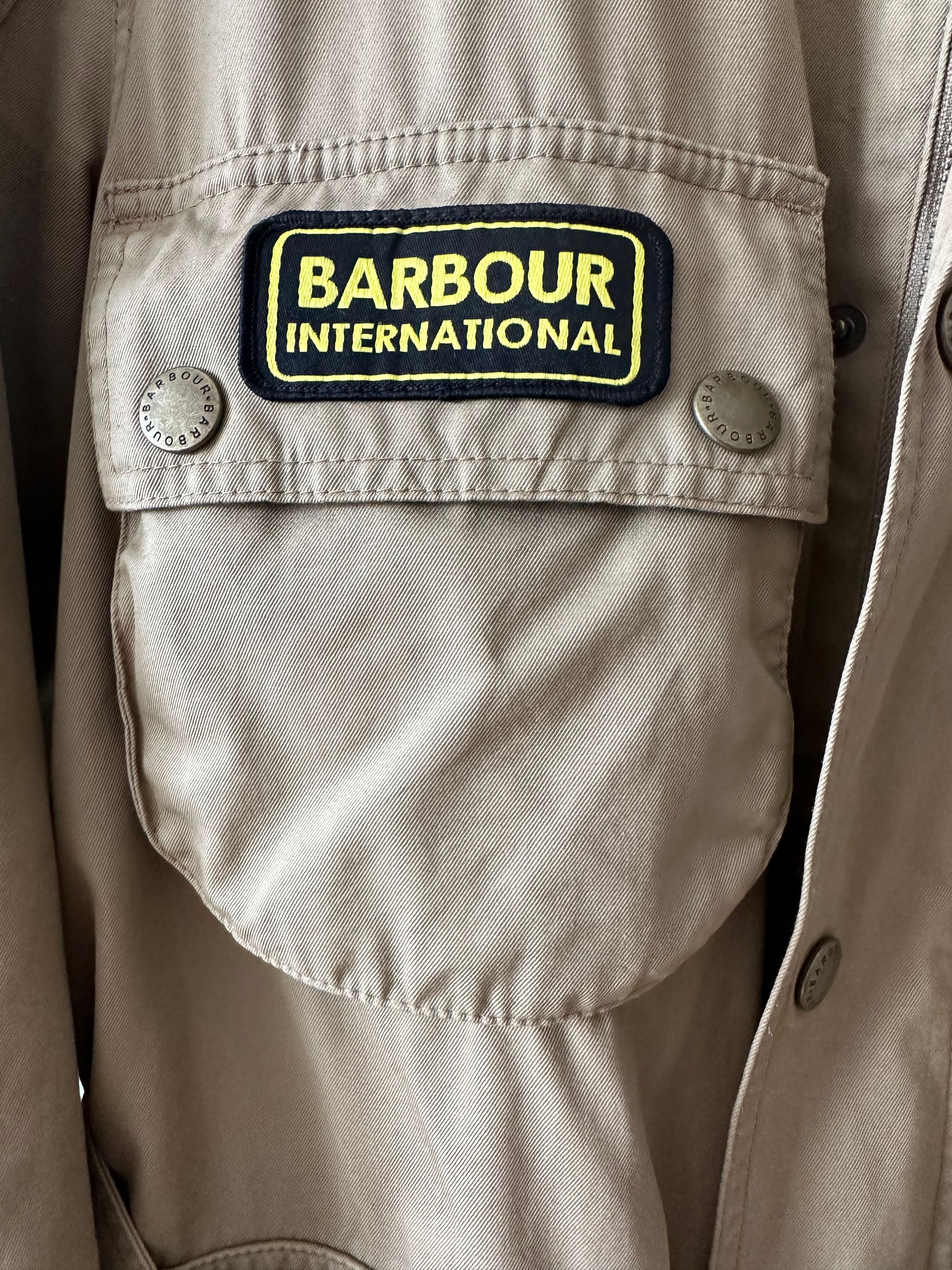 Barbour BARBOUR WASHED TWILL INTERNATIONAL T666 BELTED JACKET Size US M / EU 48-50 / 2 - 3 Thumbnail