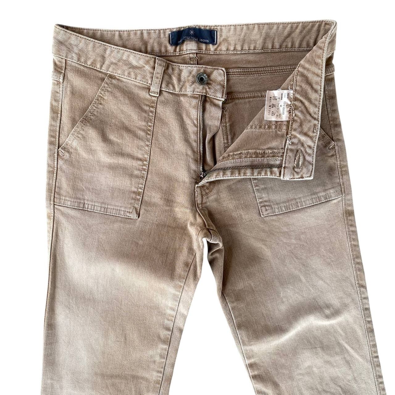 Hysteric Glamour SUPER FLARED JAPAN🎌EDICONSCIOUS PANT LOWRISE SLIM W29X31.5" Size US 29 - 4 Thumbnail