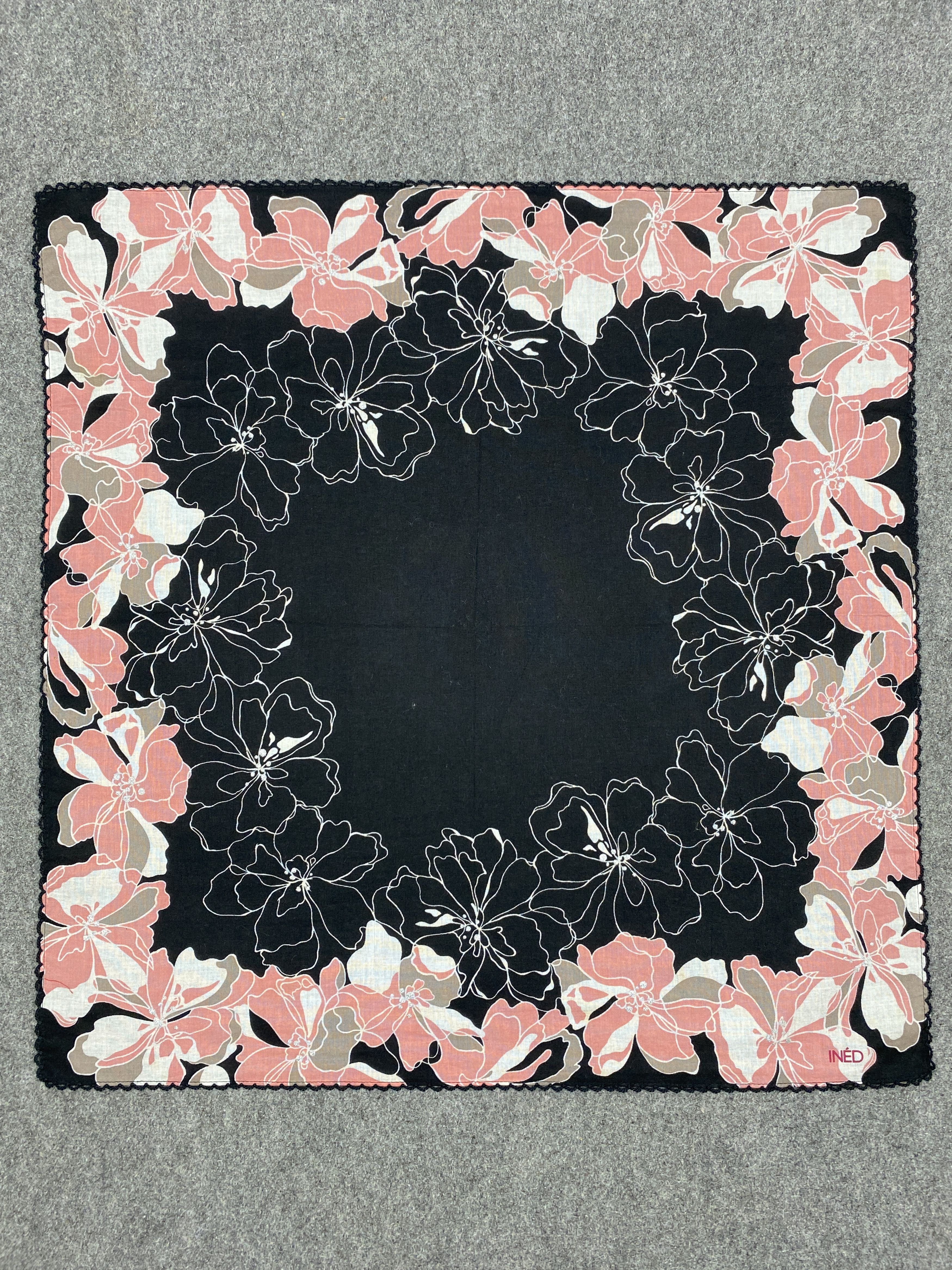Japanese Brand Vintage Ined Handkerchief / Neckerchief HKC0295 Size ONE SIZE - 4 Thumbnail