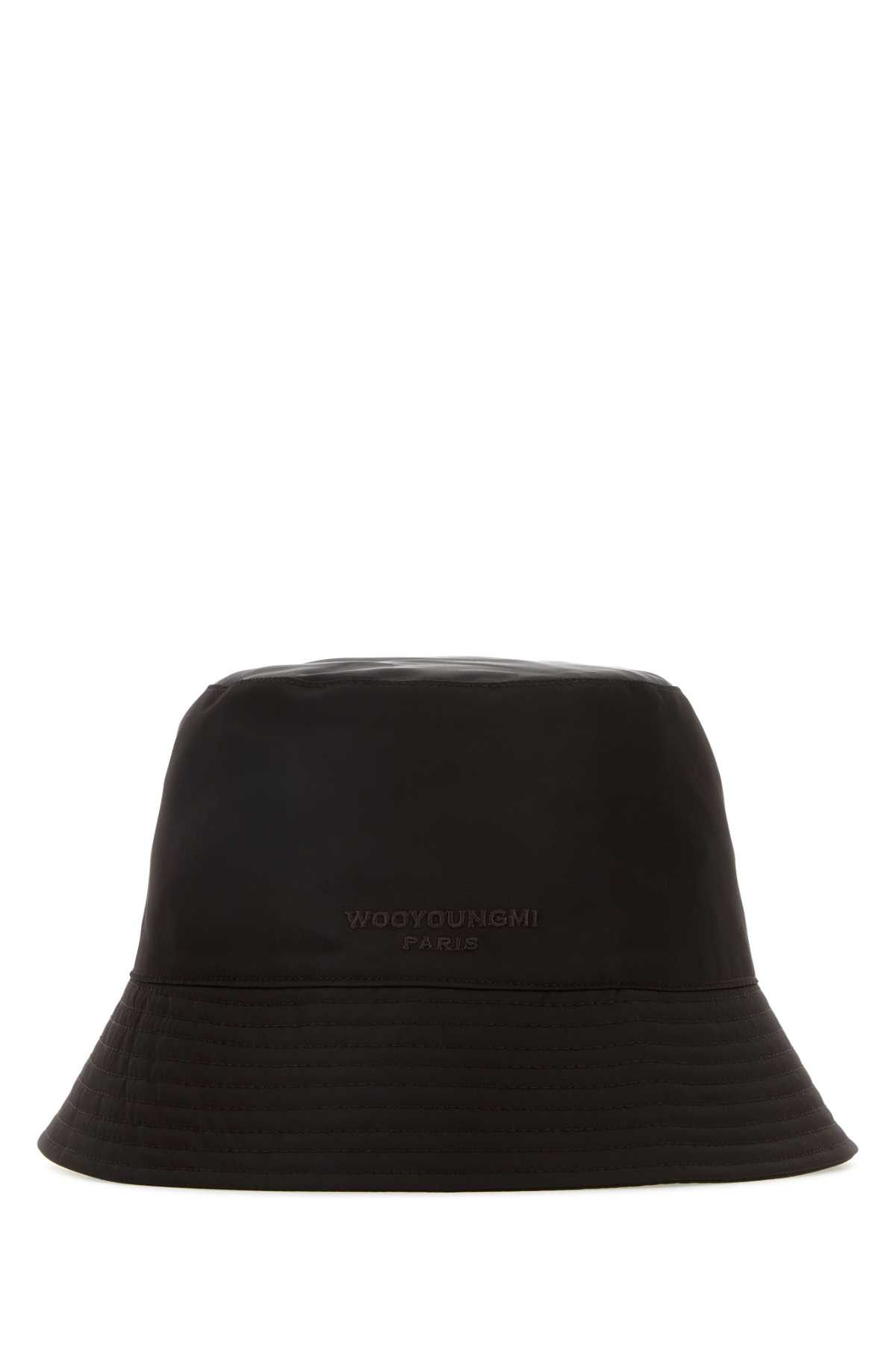 Wooyoungmi Dark Brown Nylon Bucket Hat Size ONE SIZE - 1 Thumbnail