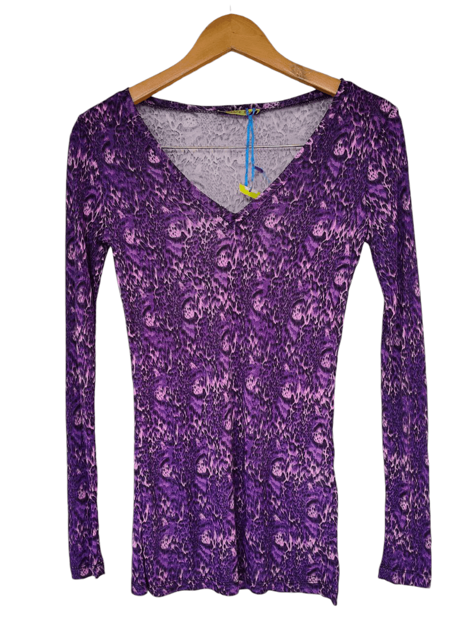 Versace Versace Printed Stretchable Long Sleeve Top Size S / US 4 / IT 40 - 2 Thumbnail