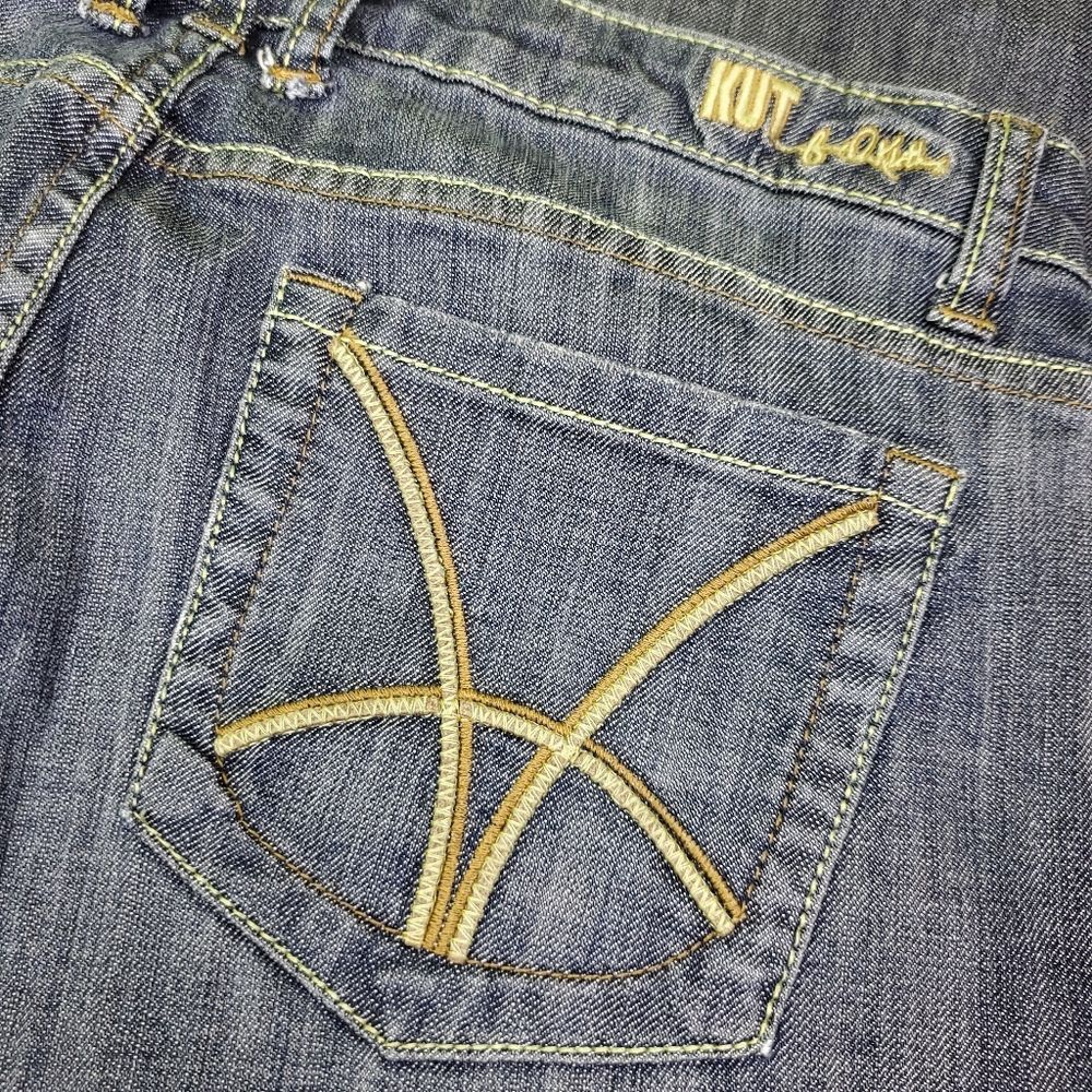 Other Kut from the Kloth Bootcut Studded Jeans 6 Medium Dark Wash Size 28" / US 6 / IT 42 - 5 Thumbnail