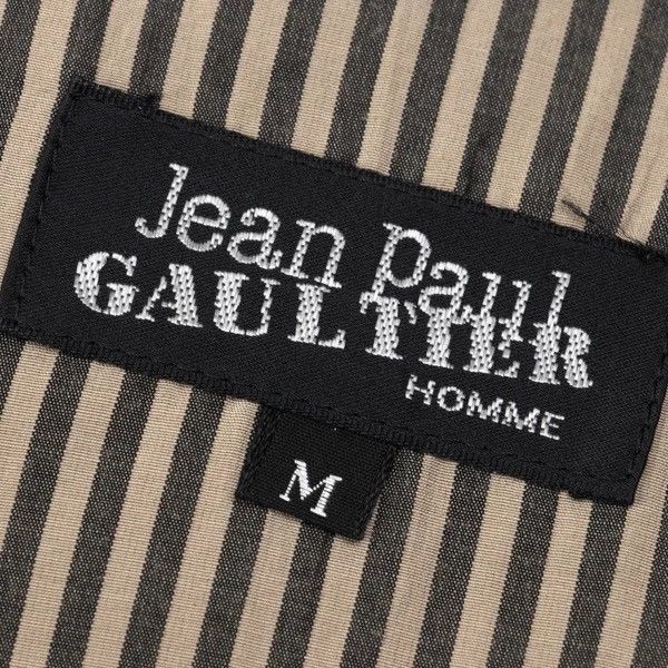Jean Paul Gaultier jean paul gaultier Layered Striped Double-Breasted Jacket Size US M / EU 48-50 / 2 - 9 Thumbnail