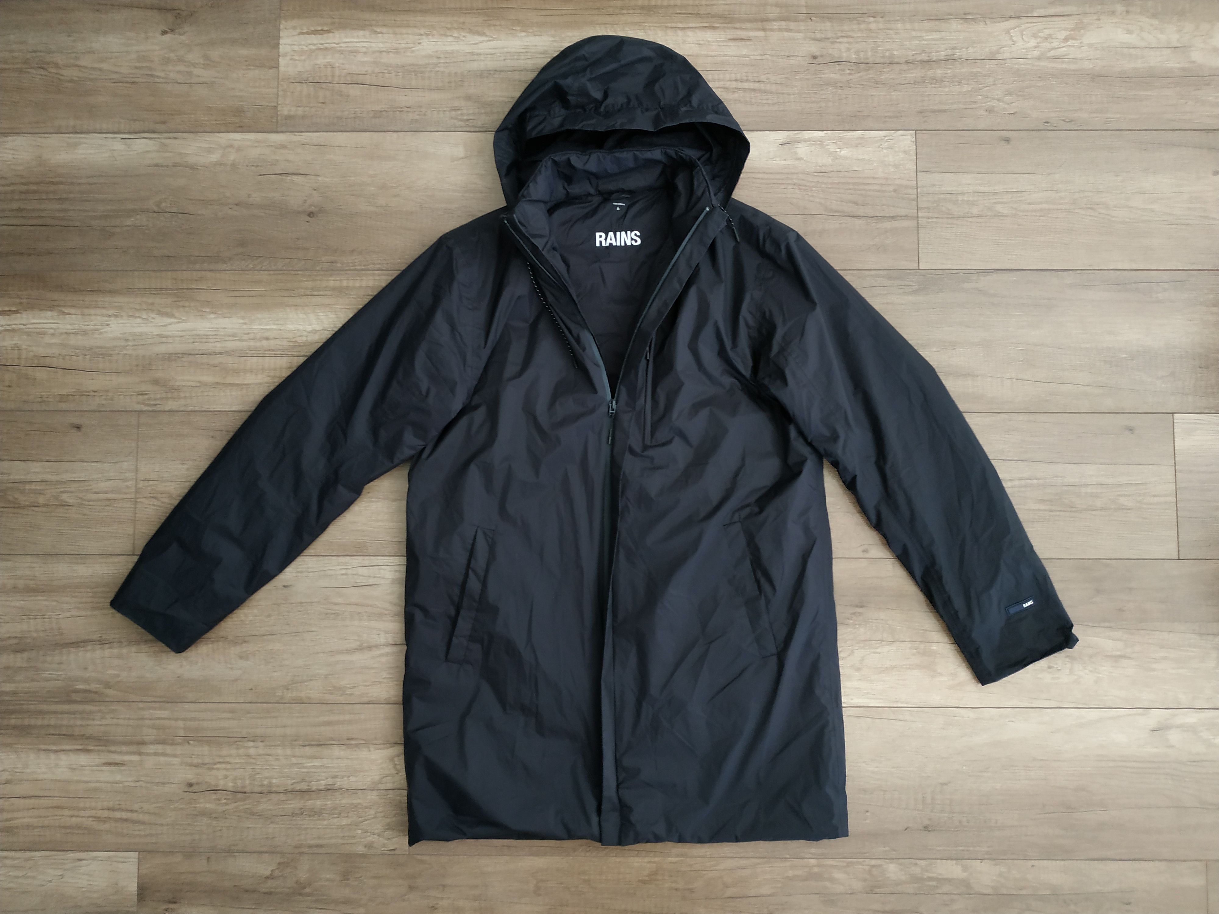 Rains RAINS Men's Waterproof Coat-Jacket, s. SMALL Size US S / EU 44-46 / 1 - 1 Thumbnail