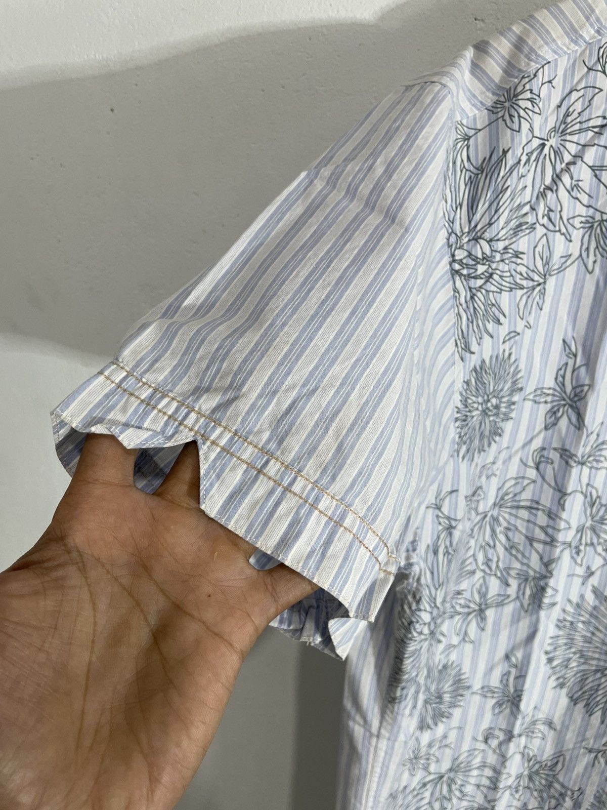 Issey Miyake Undefined Floral Printed Shirt Issey style Size US L / EU 52-54 / 3 - 4 Thumbnail