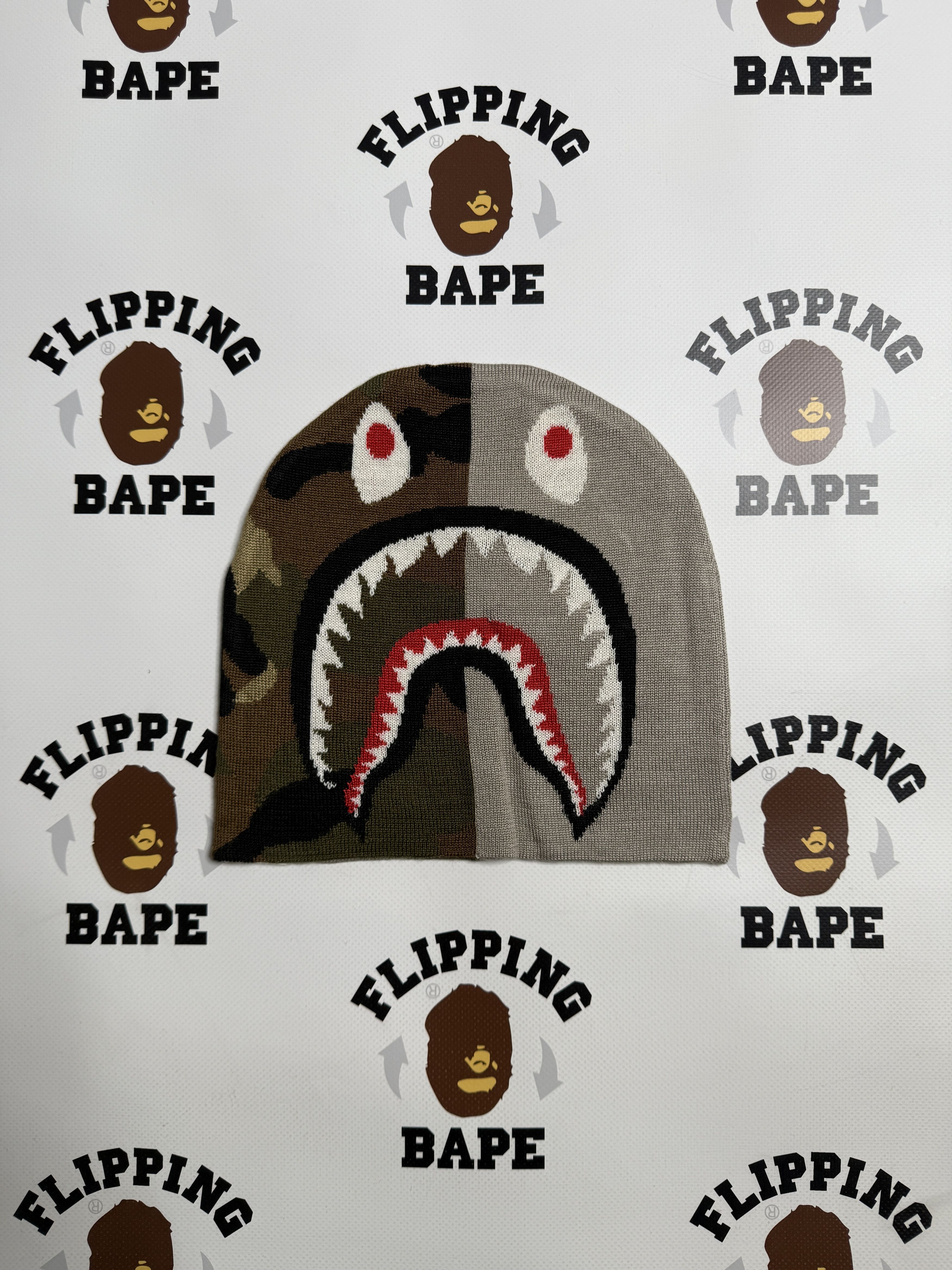 Bape BAPE 1ST SHARK KNIT CAP Size ONE SIZE - 6 Thumbnail