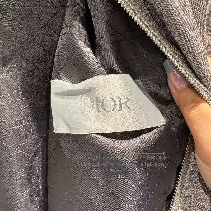 Dior Dior Gray XL Men's Outerwear Jacket . Size US XL / EU 56 / 4 - 3 Thumbnail