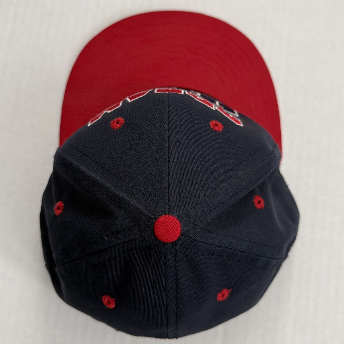 Wu-Tang Clan 🔴Wu-Tang Hat CREAM TEAM Rare Navy Red Raekwon Gza Rza Size ONE SIZE - 5 Thumbnail
