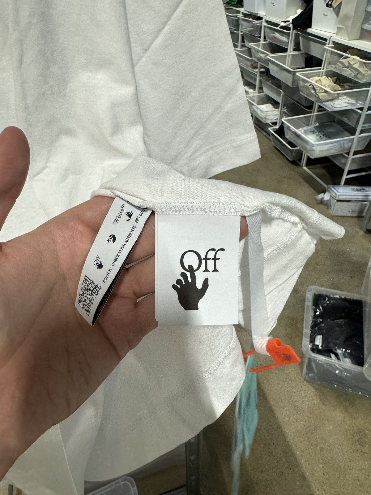 Off-White Off-white Splash Arrow T-Shirt NEW 500$ Size US XXL / EU 58 / 5 - 5 Thumbnail