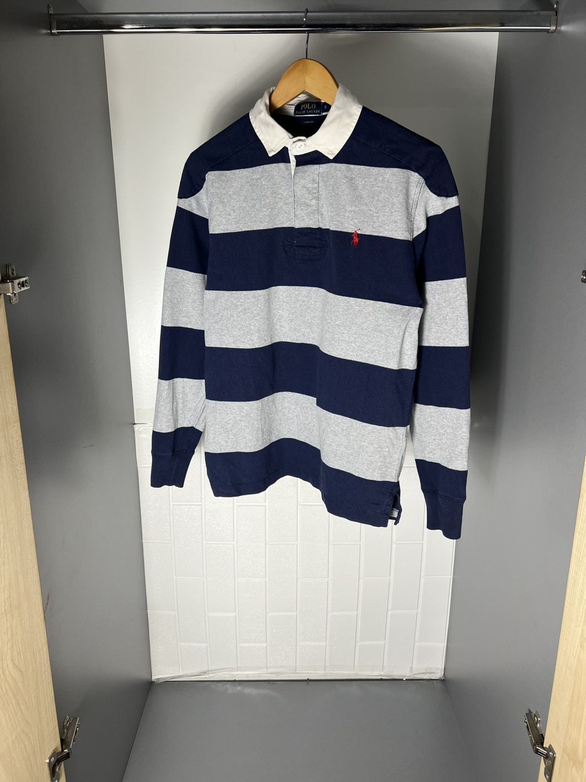 Polo Ralph Lauren VINTAGE POLO RALPH LAUREN DESIGNER RUGBY RETRO CASUAL 90s Size US S / EU 44-46 / 1 - 3 Thumbnail