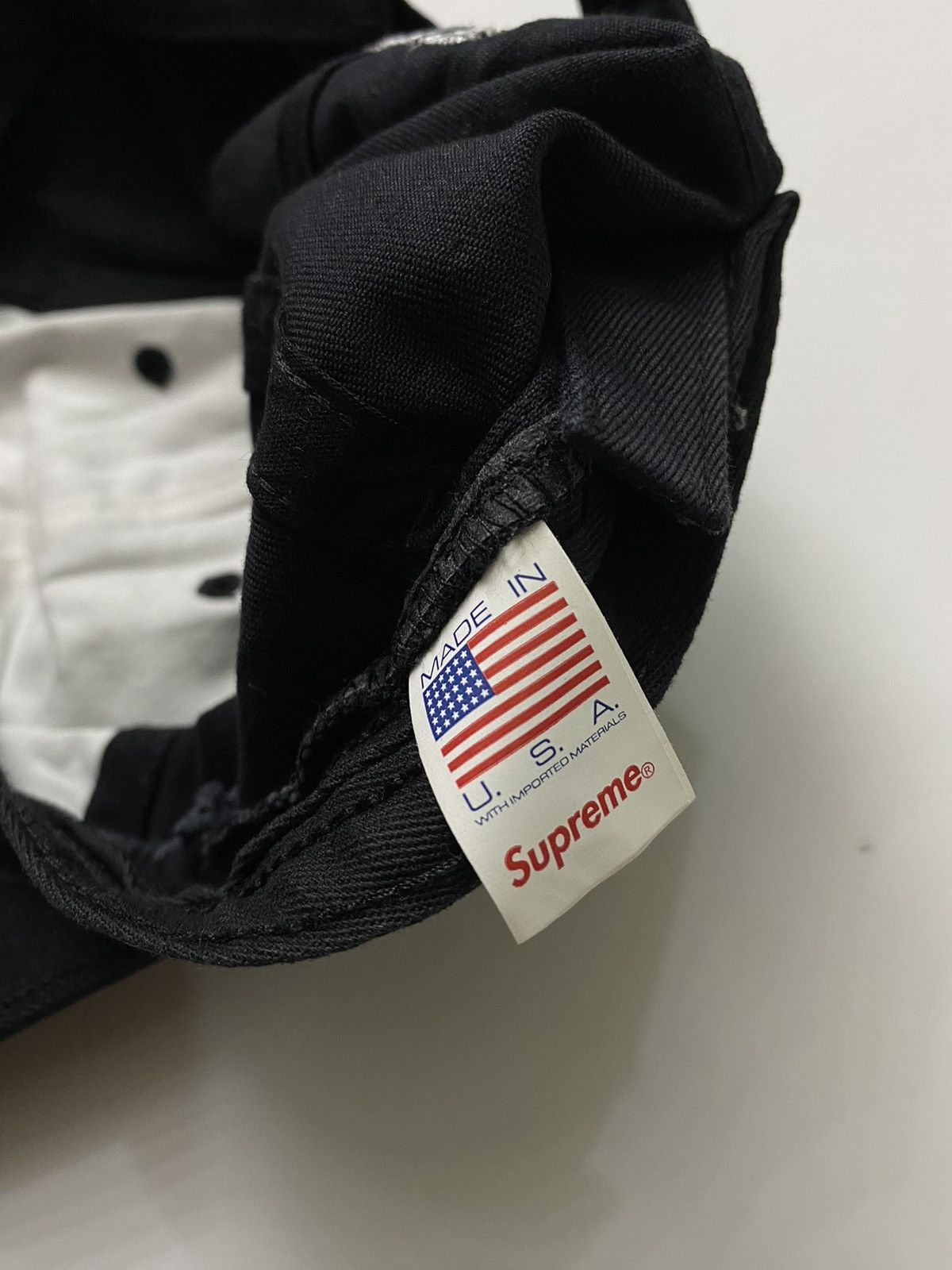 Supreme SUPREME 6 PANEL HAT. Size ONE SIZE - 11 Thumbnail