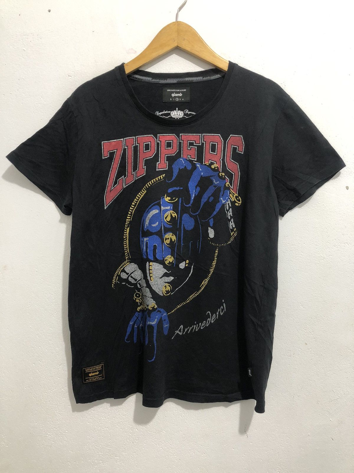 Anime × Japanese Brand × Vintage Glamb x Jojo Bizarre Adventure Sticky Fingers Anime T Shirt Size US M / EU 48-50 / 2 - 1 Thumbnail