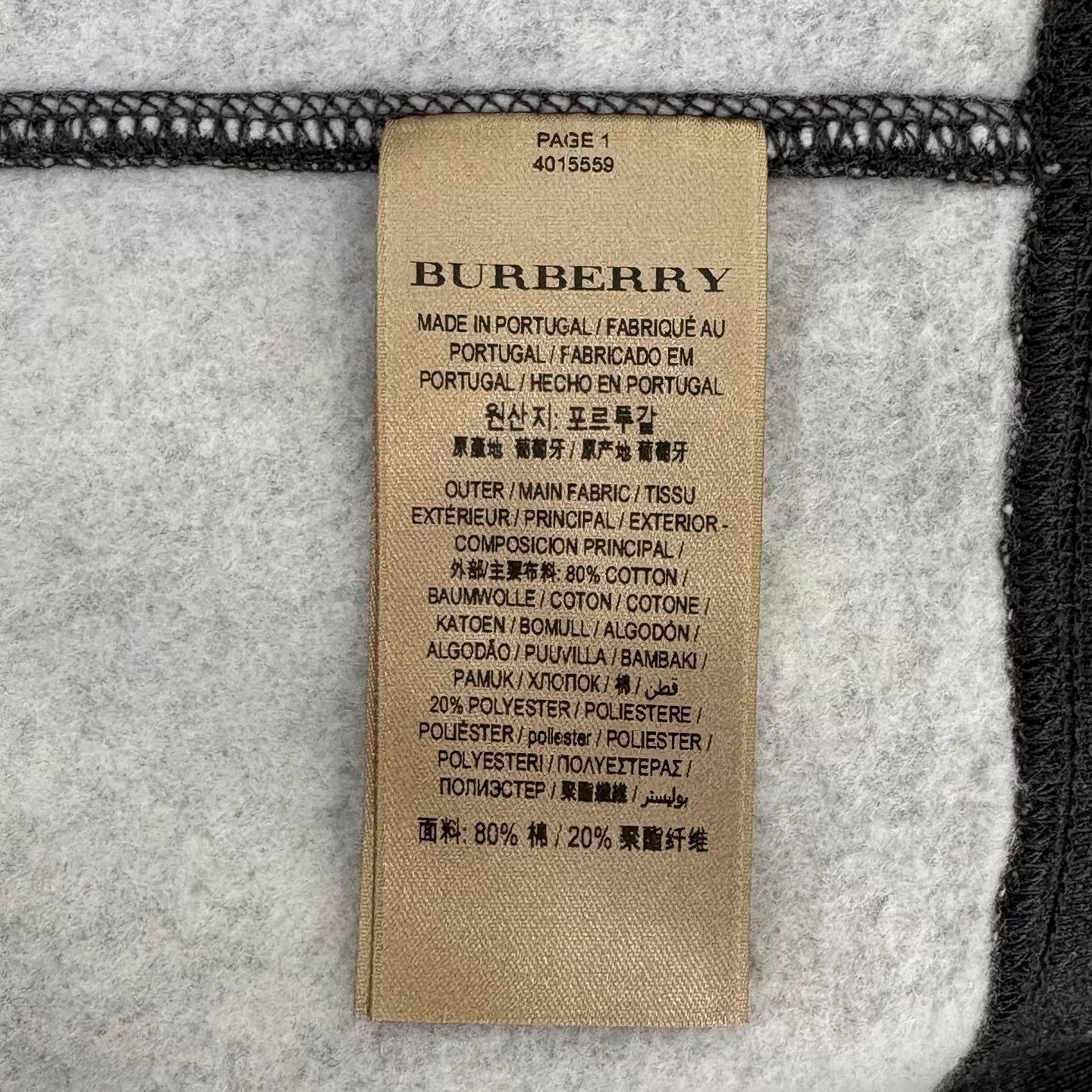 Burberry BURBERRY Horseferry Embroidered Zip Hoodie L Size US L / EU 52-54 / 3 - 4 Thumbnail