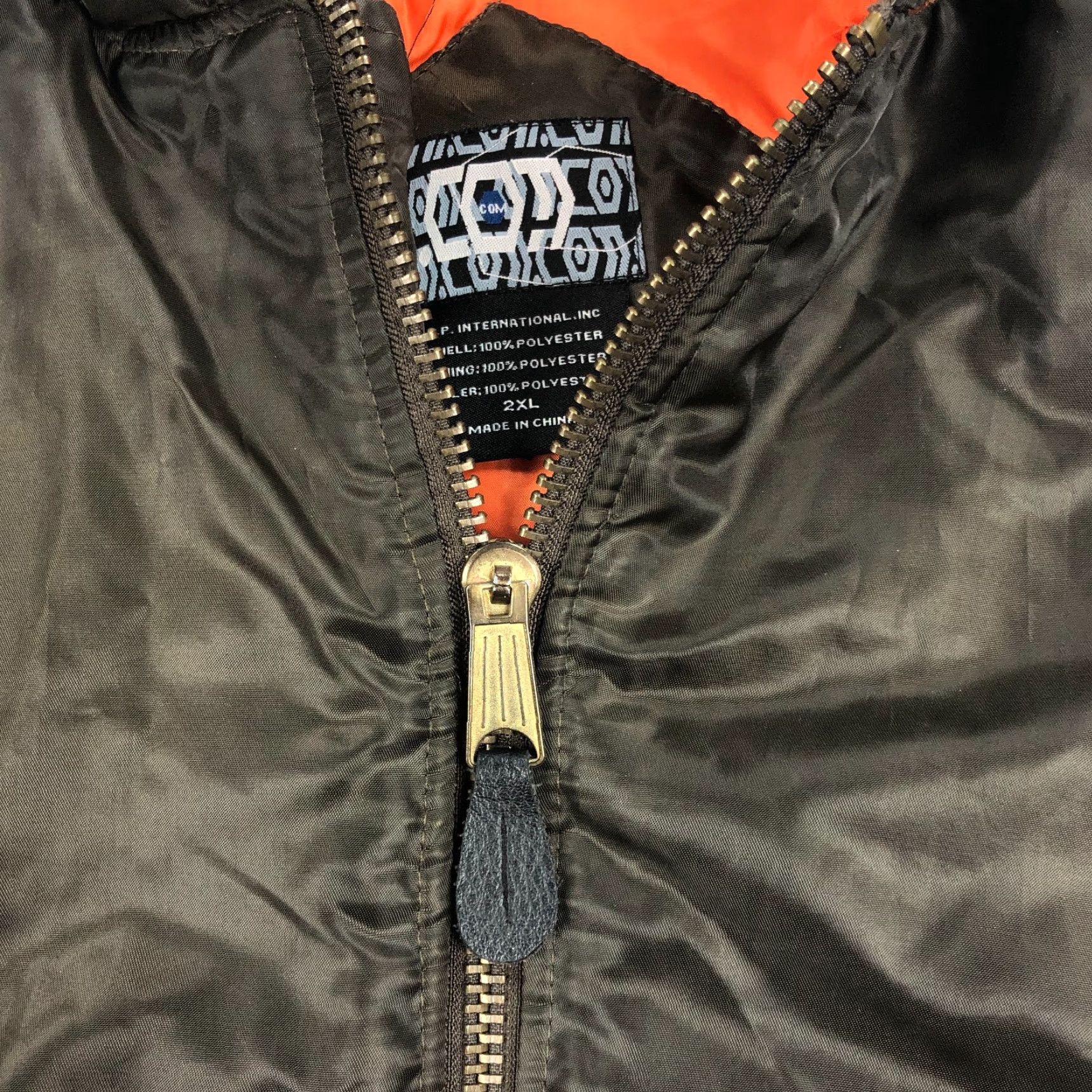 Industrie VINTAGE N2B Pilots Flight Jacket 2XL Nylon Military Bomber Jacket Hooded Fur Brown Unisex Adults Winter Spring Casual Mens Womens Size US XXL / EU 58 / 5 - 5 Thumbnail