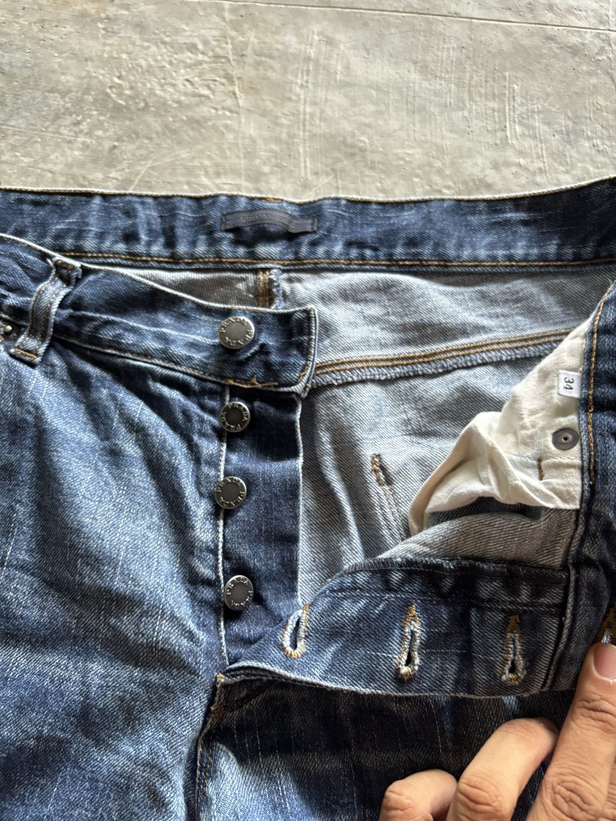 Prada PRADA milano vintage jeans italy designer Size US 34 / EU 50 - 4 Thumbnail