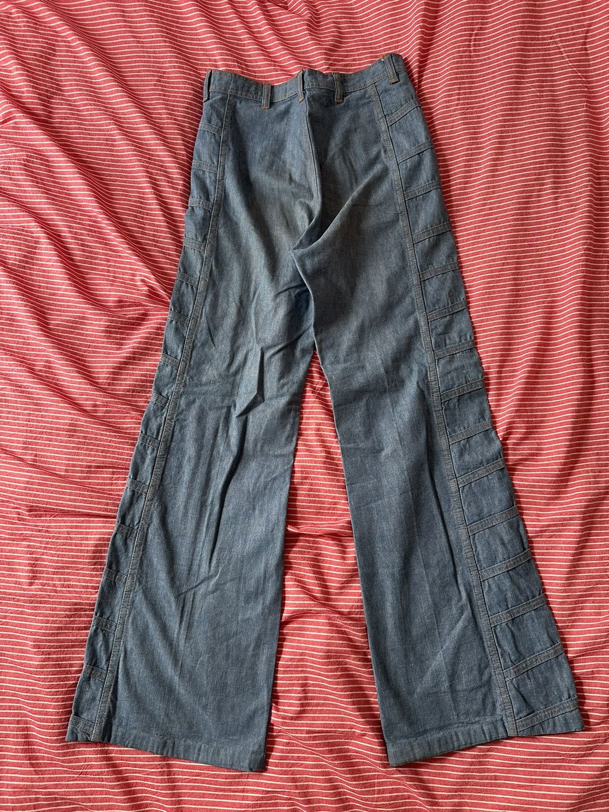 Vintage Vintage Flared Bell Bottom Jeans Size US 28 / EU 44 - 4 Thumbnail