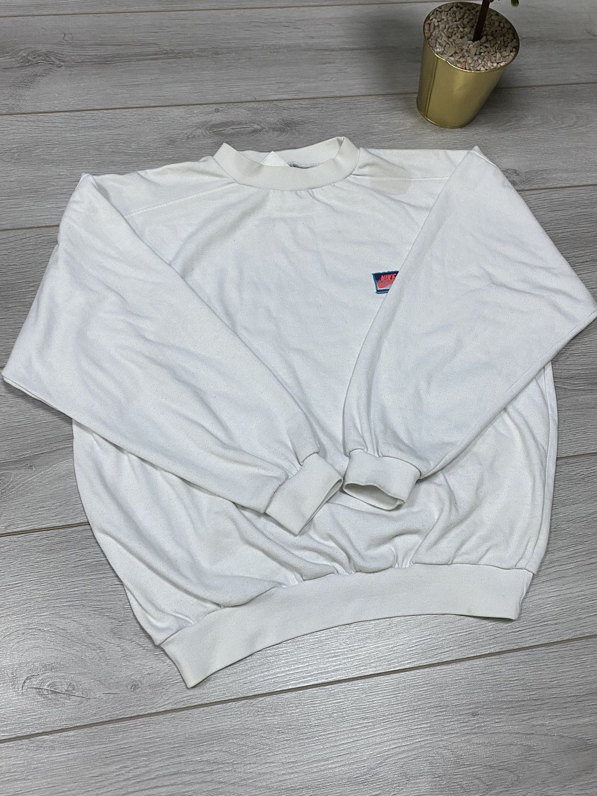 Vintage Rare Vintage 80-90s Nike Challenge Court Sweatshirt Size US L / EU 52-54 / 3 - 7 Thumbnail
