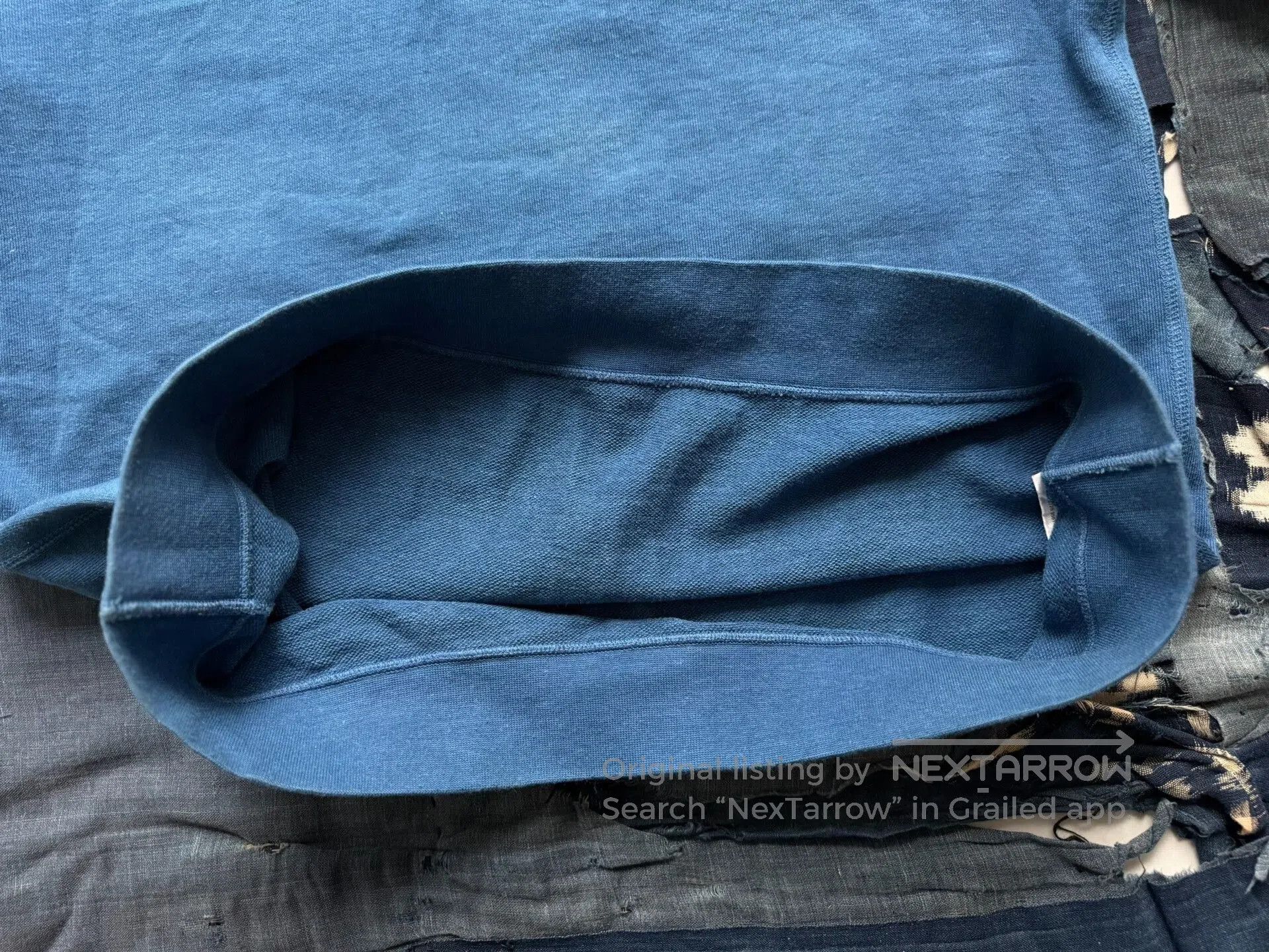 Visvim visvim 16ss Indigo Raglan Henley. Size US M / EU 48-50 / 2 - 8 Thumbnail
