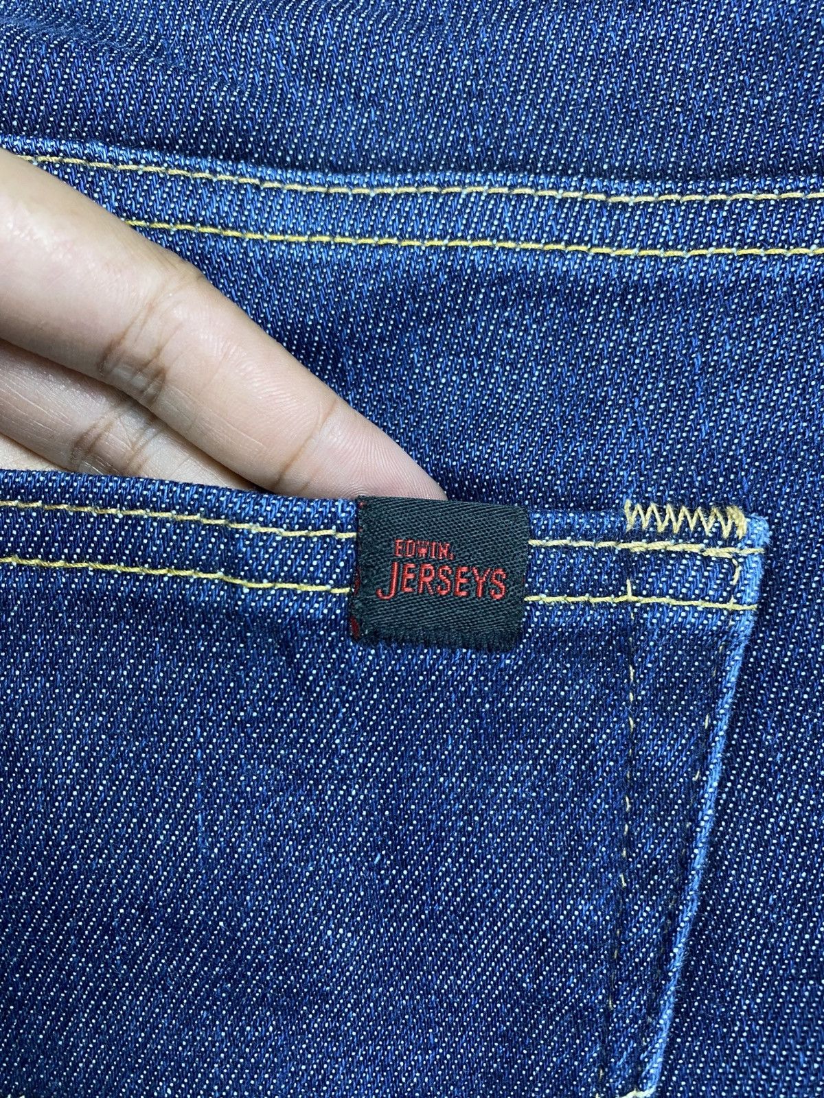 Edwin × Japanese Brand × Vintage Vintage Edwin Jersey Japan Jeans Size US 39 - 11 Thumbnail