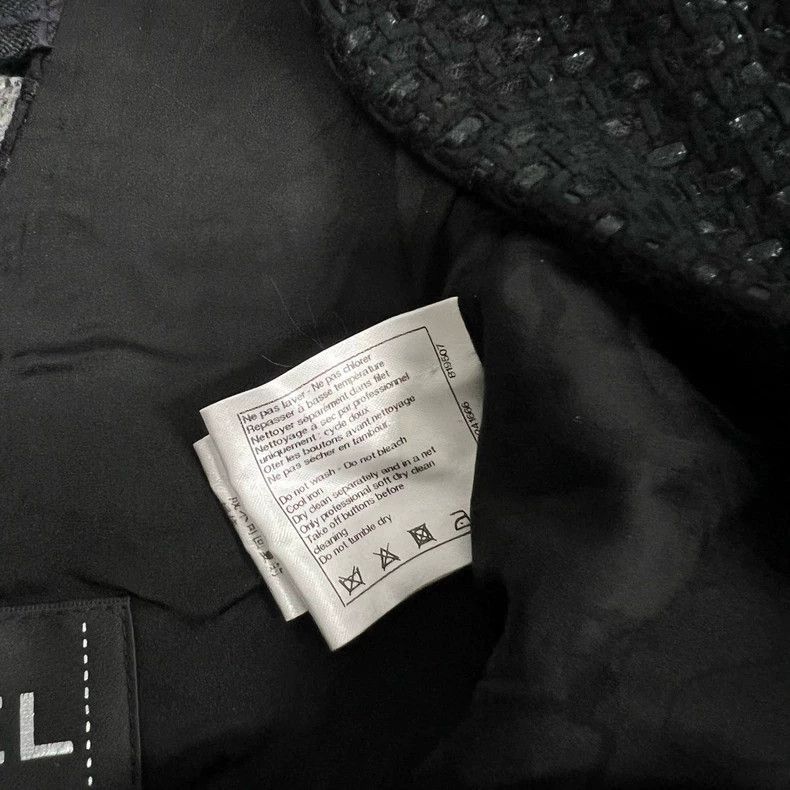 Chanel Chanel Black DoubleBreasted Coat -2505 Size US M / EU 48-50 / 2 - 6 Thumbnail