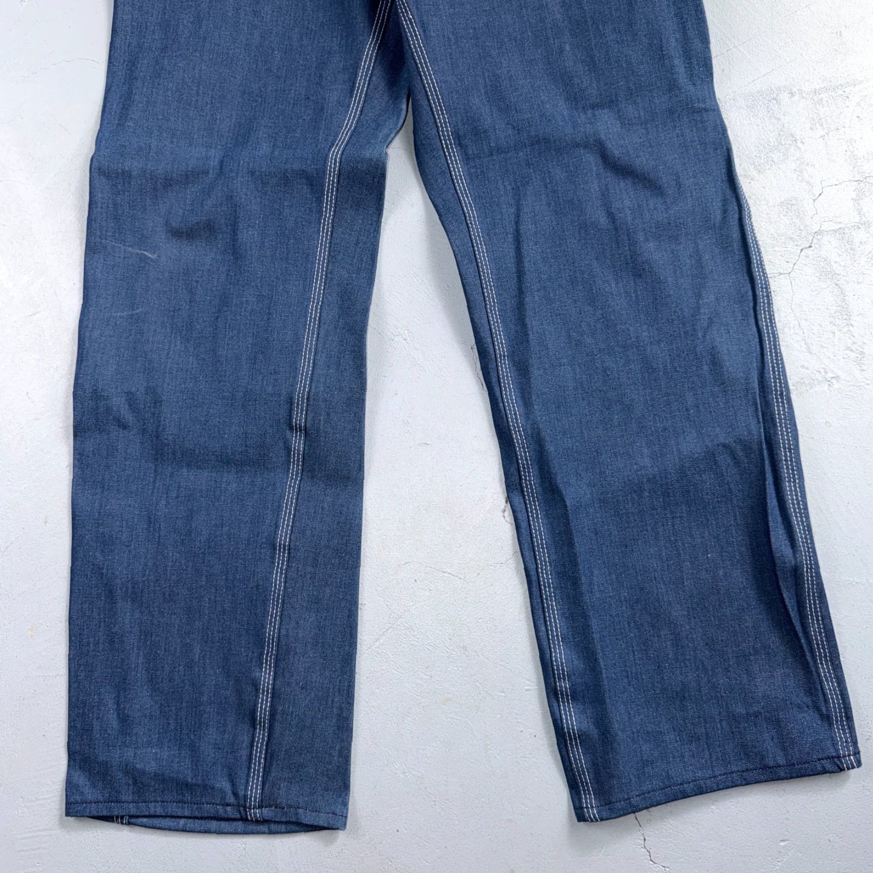 Carhartt VINTAGE Carhartt Denim Work Pants Jeans Carpenter 30x32 Blue 1970s USA Union Tags Mens Mens (or "Mens" at end) Size US 30 / EU 46 - 6 Thumbnail