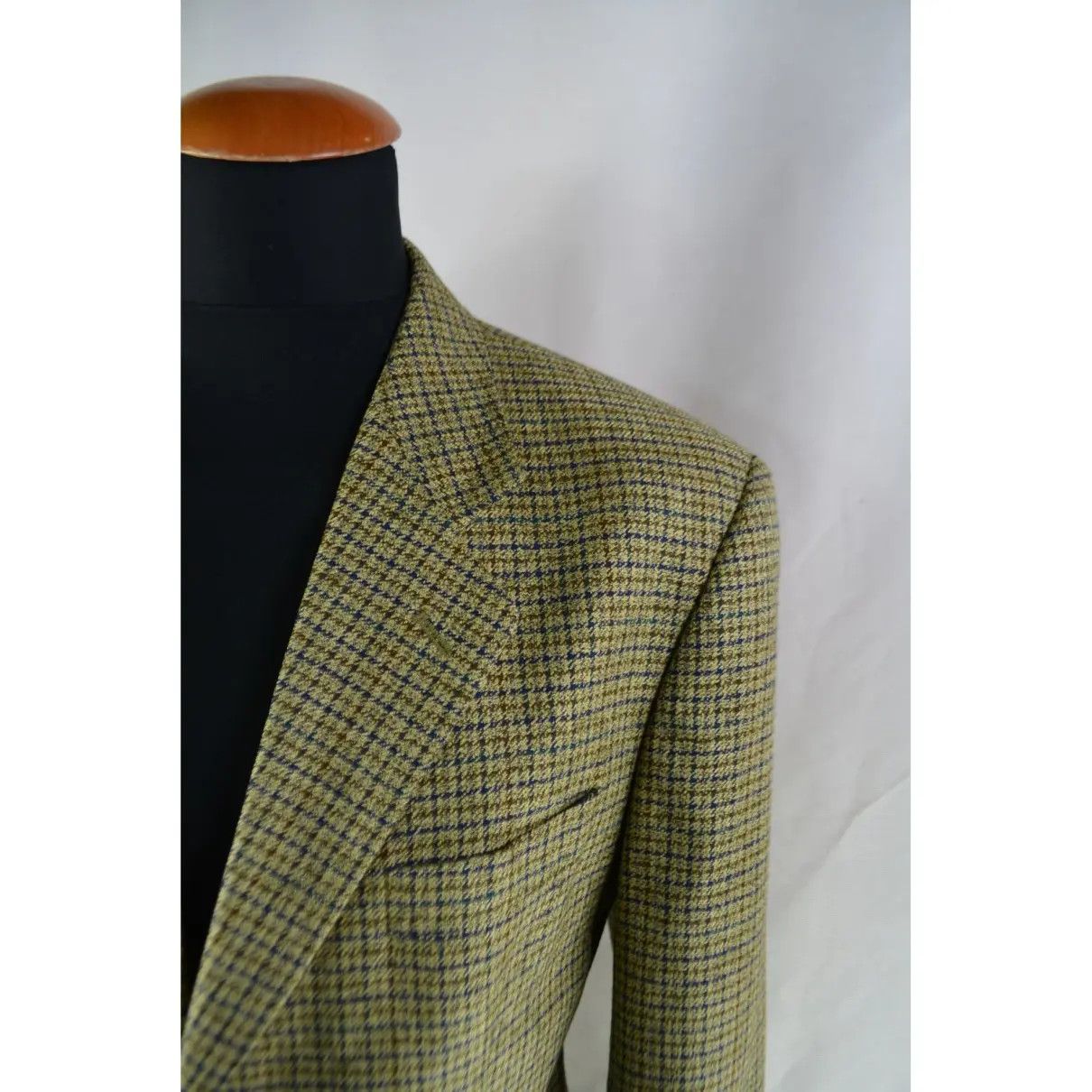 Designer × Vintage Vintage Christian Berg Blazer Size 42S US Silk Wool y56 Size 42S - 4 Thumbnail
