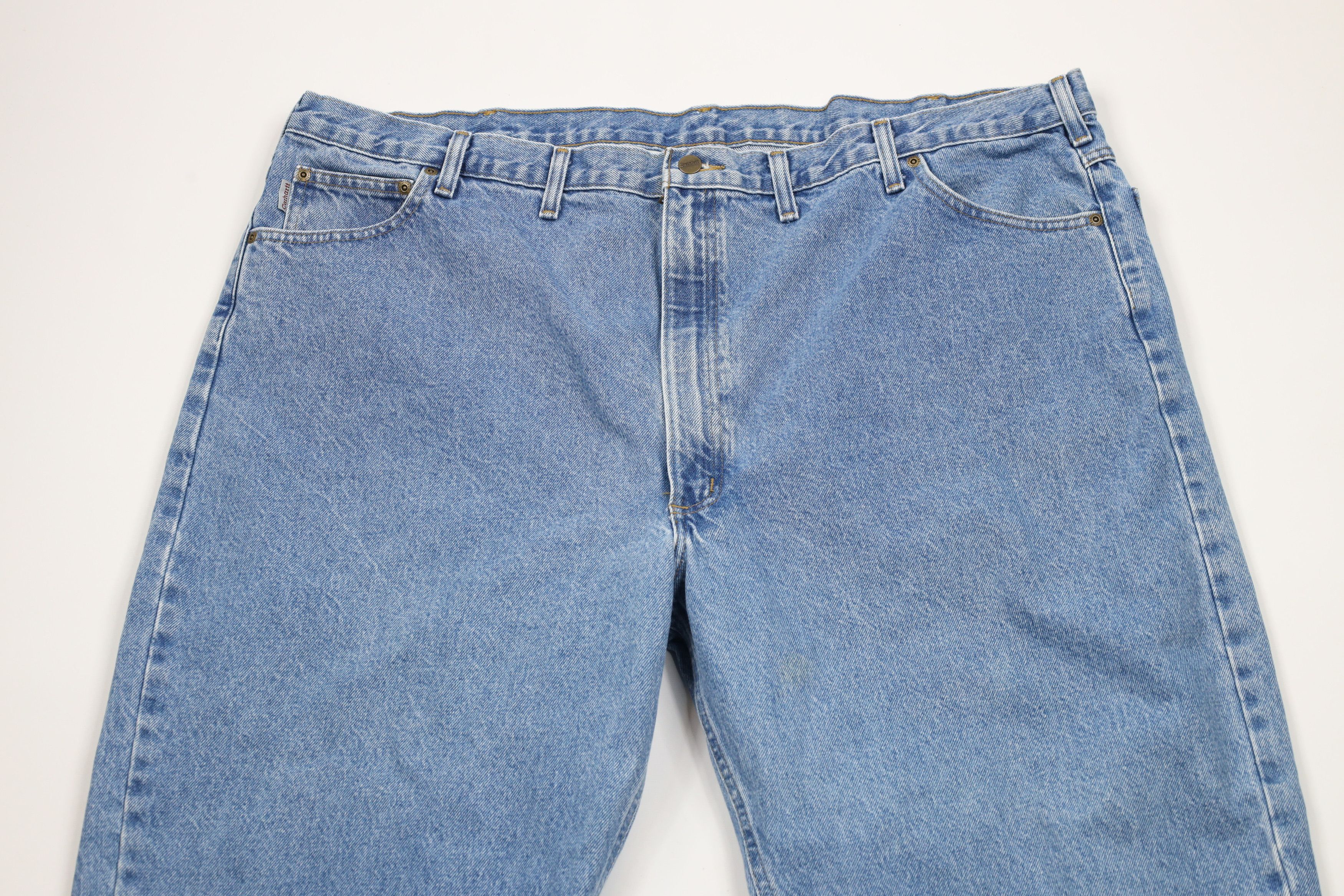 Carhartt × Vintage Vintage Y2K Carhartt Spell Out Traditional Fit Denim Jeans Size US 44 / EU 60 - 2 Thumbnail
