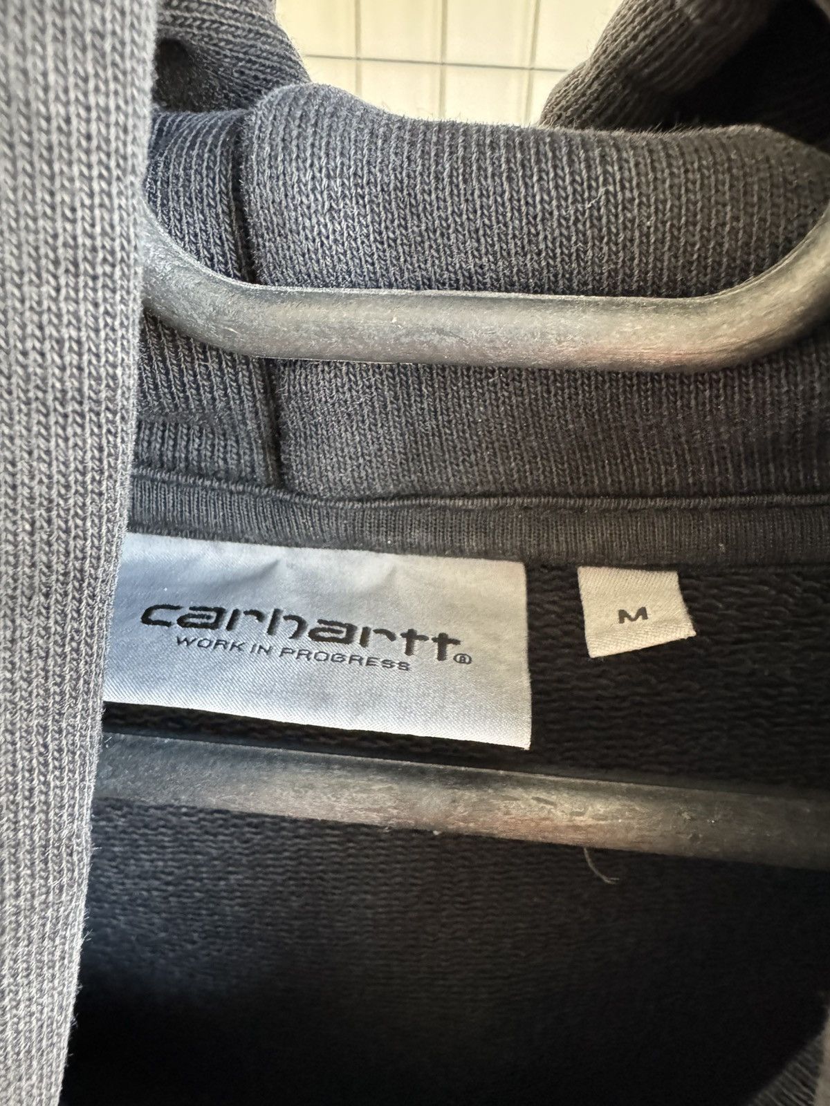 Carhartt Wip × Vintage Carhartt WIP Logo Graphite Hoodie Size US L / EU 52-54 / 3 - 5 Thumbnail
