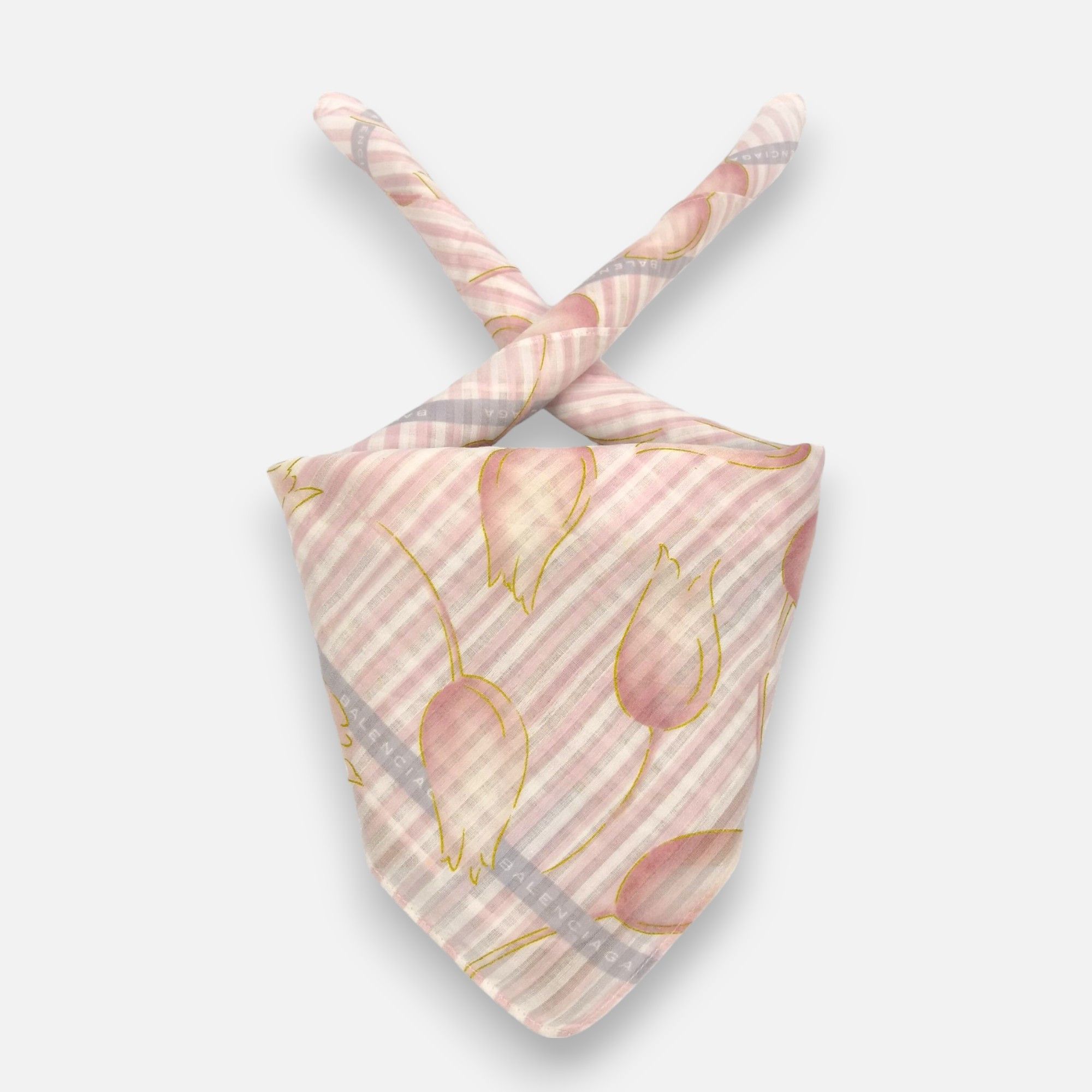 Balenciaga × Vintage Vintage Balenciaga Handkerchief Neckerchief Bandana Size ONE SIZE - 1 Thumbnail
