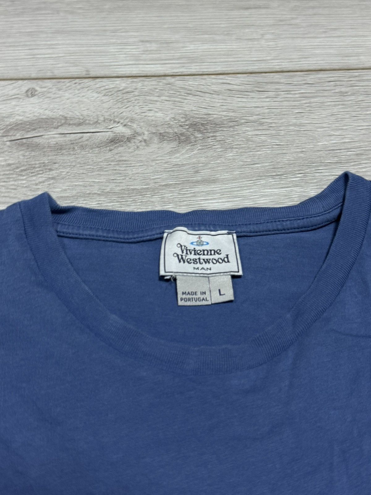 Vivienne Westwood Vivienne Weatwood big orb woven tee shirt vintage Size US L / EU 52-54 / 3 - 5 Thumbnail