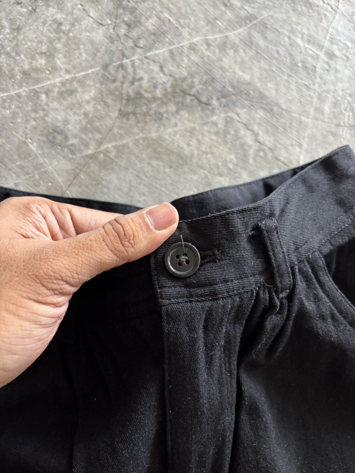 Y's × Yohji Yamamoto Y’s by Yohji Yamamoto black trouser classic style vintage Size 24" / US 00 / IT 34 - 3 Thumbnail