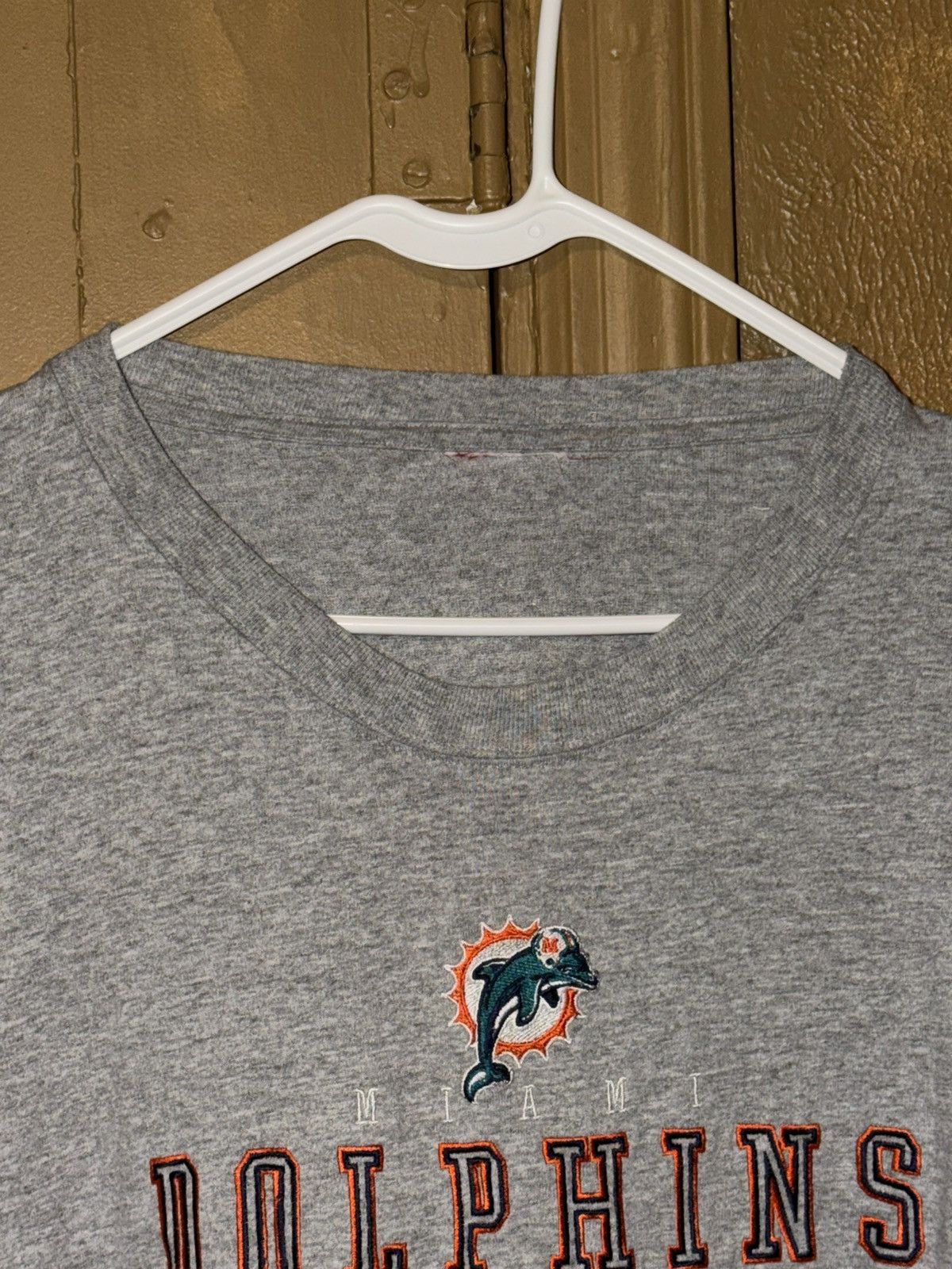 Reebok Reebok NFL Miami Dolphins Football Graphic T Shirt 4XL-5XL. Size US XXL / EU 58 / 5 - 16 Thumbnail
