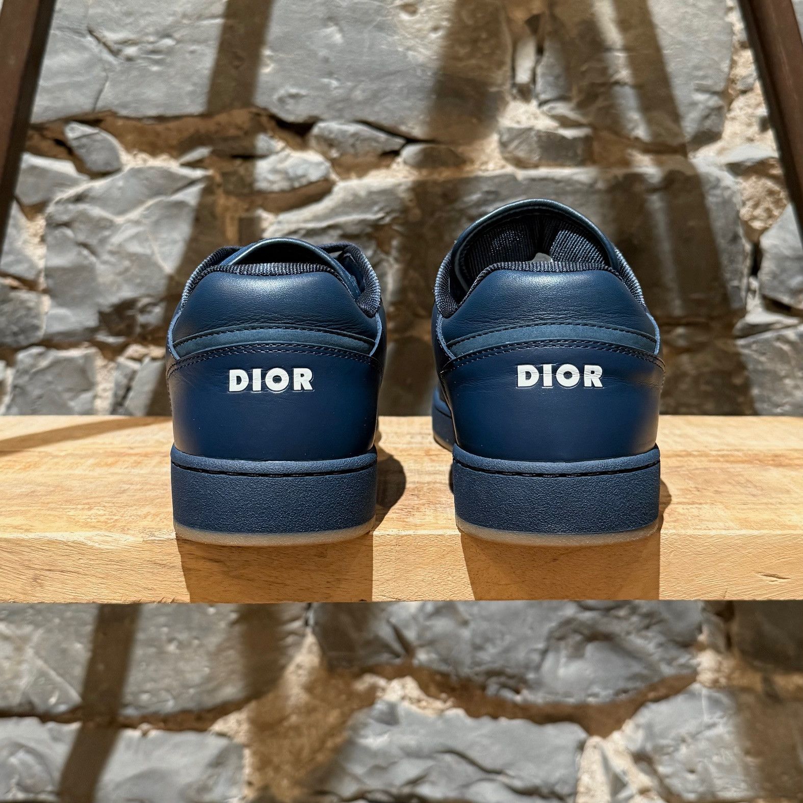 Dior Dior B27 Blue Galaxy Oblique Low-top Sneakers Size US 7 / EU 40 - 6 Thumbnail